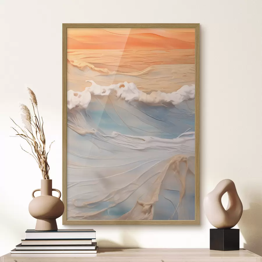 fotószőnyeg Sunset Tides f43593
