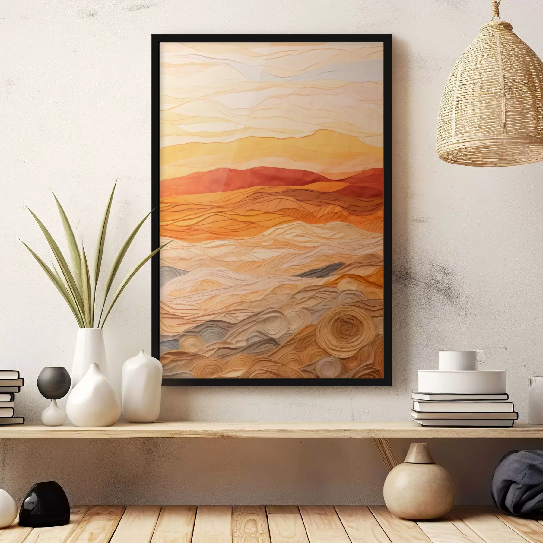 fotószőnyeg Golden Dunes Symphony f43587