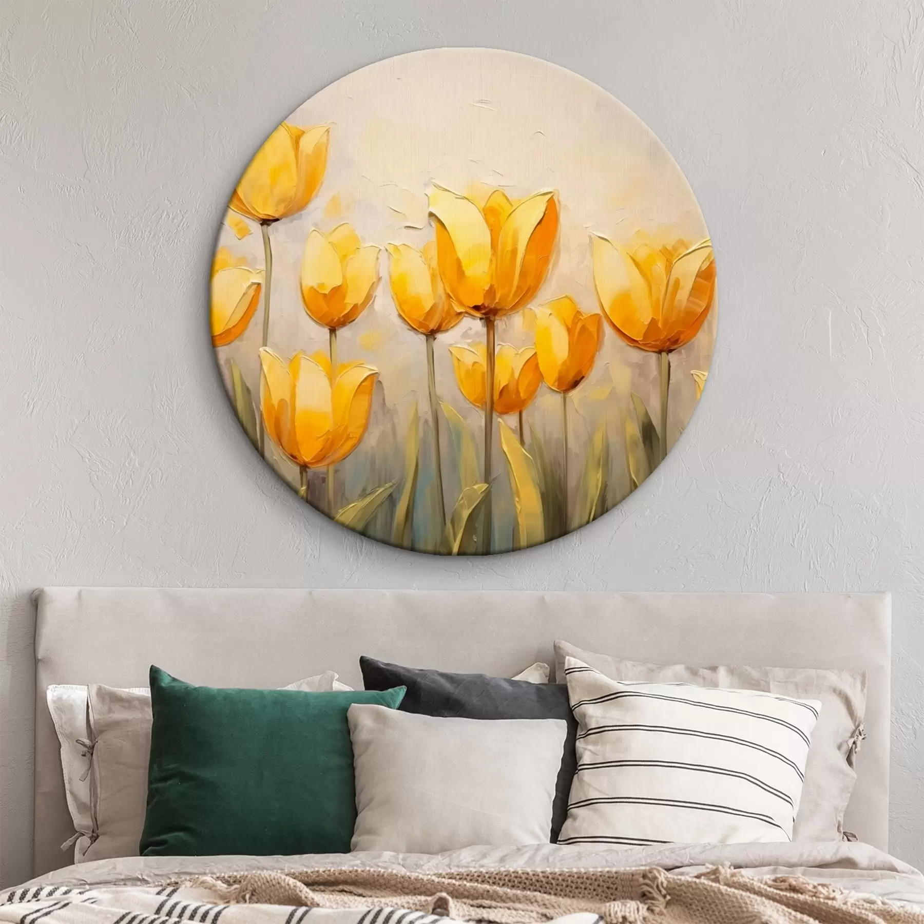 fotótapéta Sárga tulipánok r43977