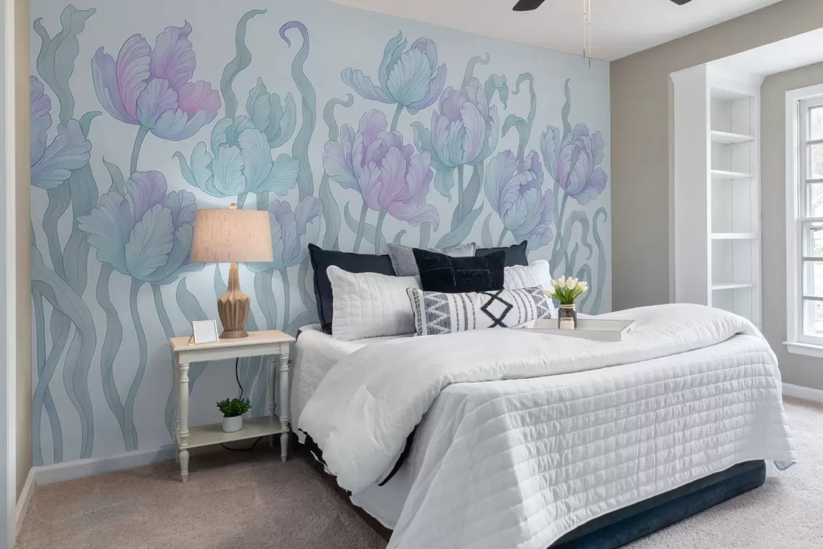 fotószőnyeg Finom és elegáns tulipánok w03817v2