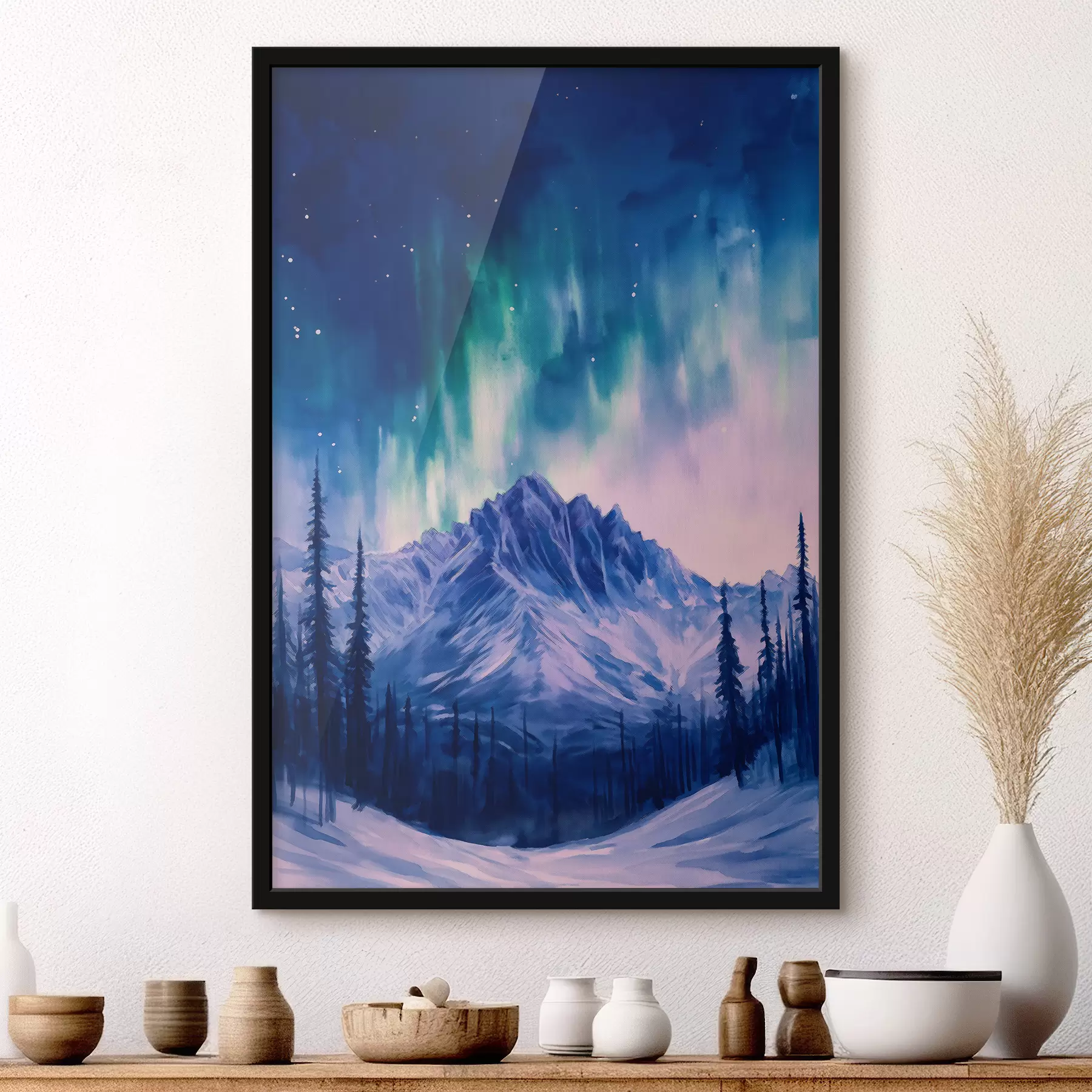 fotószőnyeg Elegáns ecsetvonások f44172