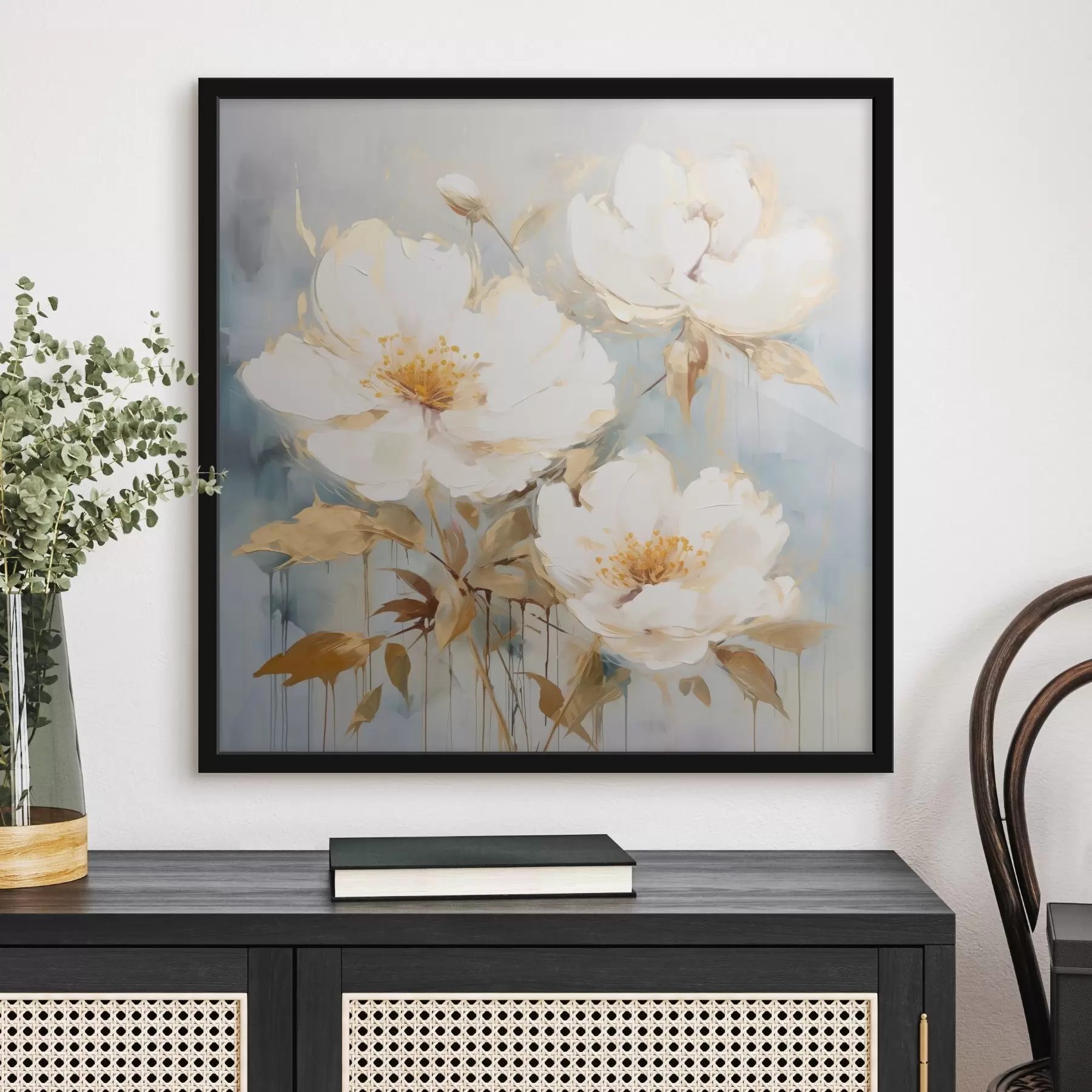 fotószőnyeg Meleg vadvirágok lágy háttéren f44047