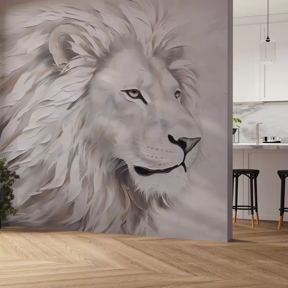 fotószőnyeg Lion w03905