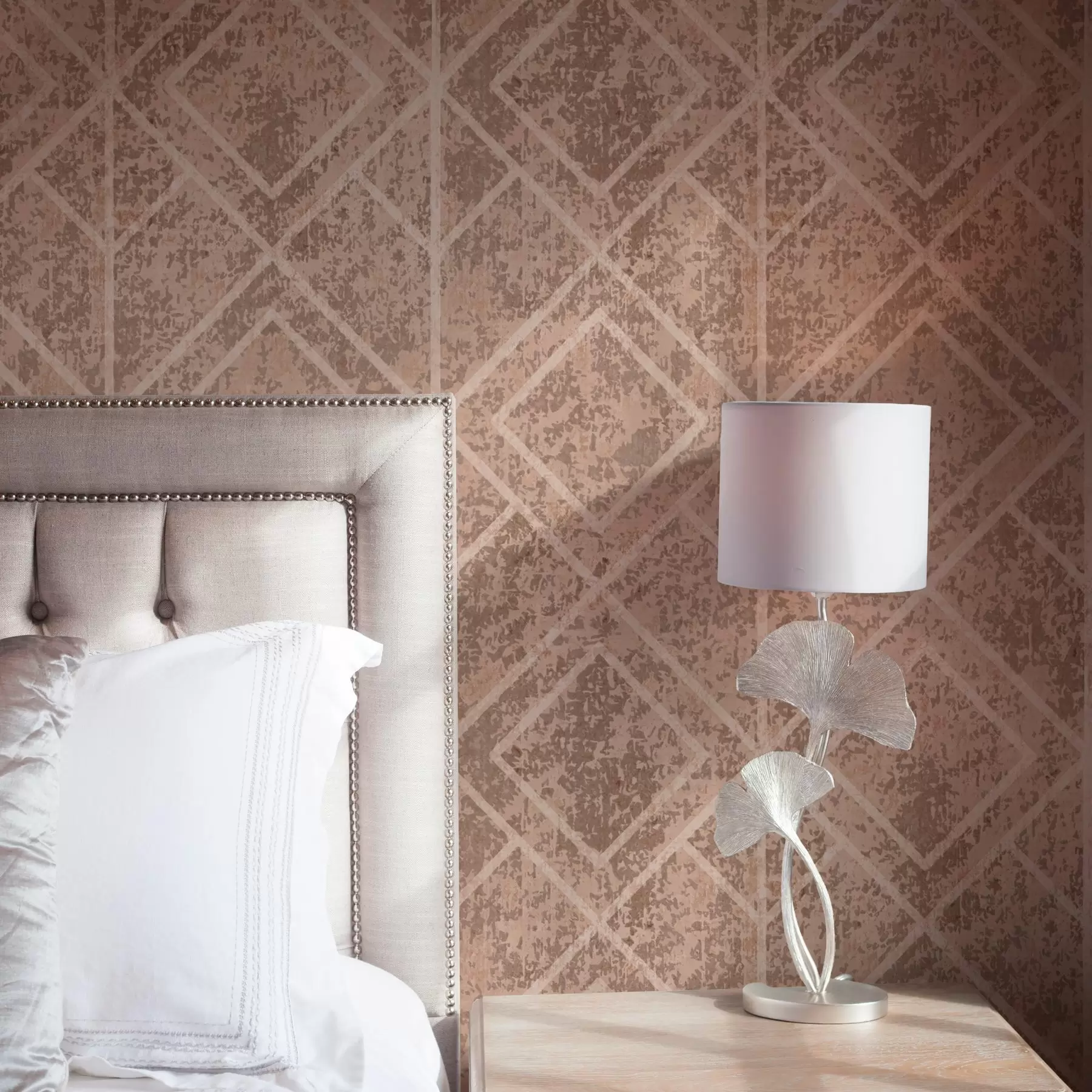 fotószőnyeg Geometrikus rombuszok texturált háttéren a00141