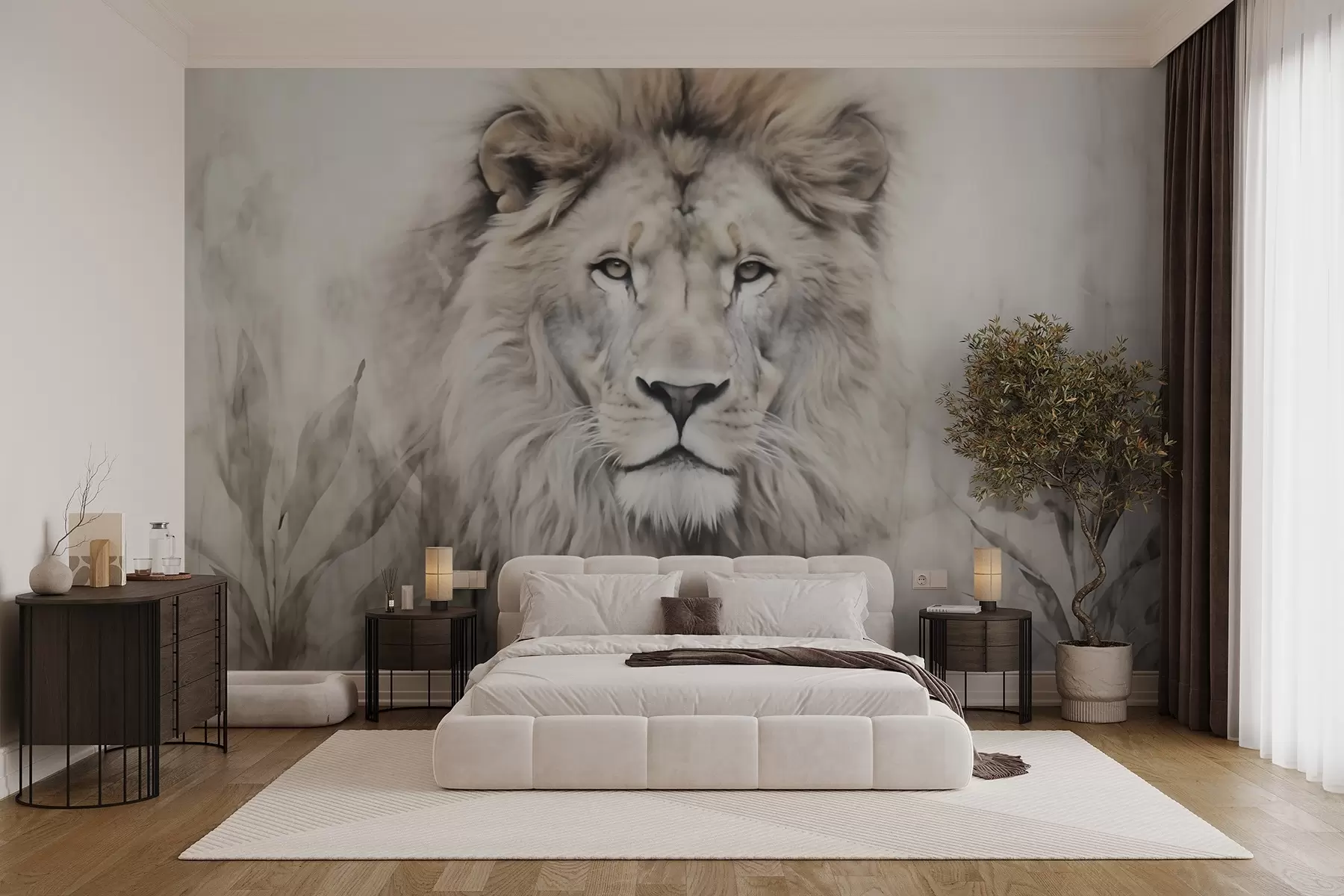 fotószőnyeg Lion w03888