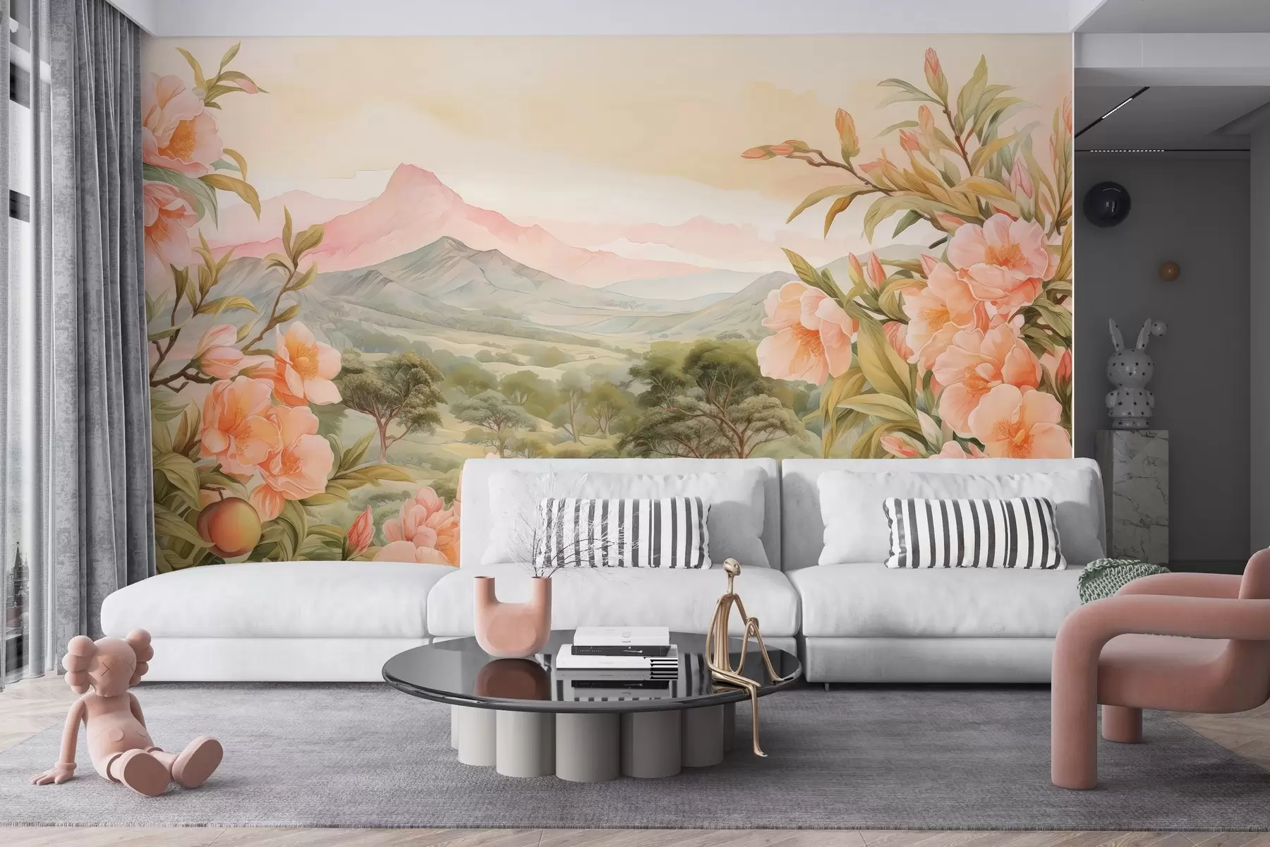 fotószőnyeg Hegyi kilátás w03967