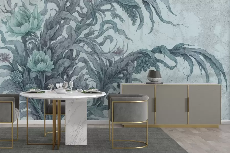 fotószőnyeg Szürreális növények w03979v1