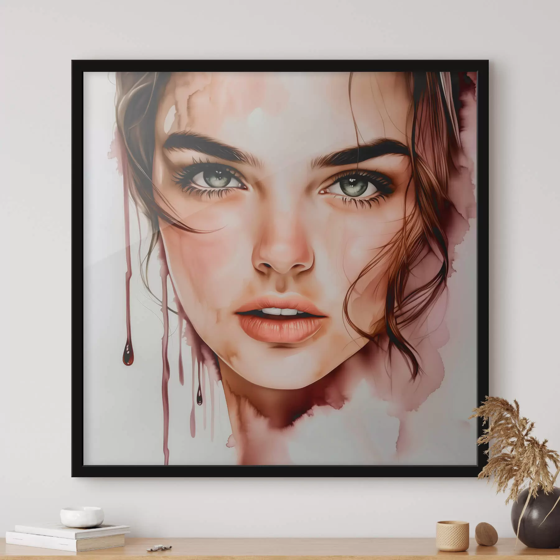 fotószőnyeg Egy nő portréja f44363