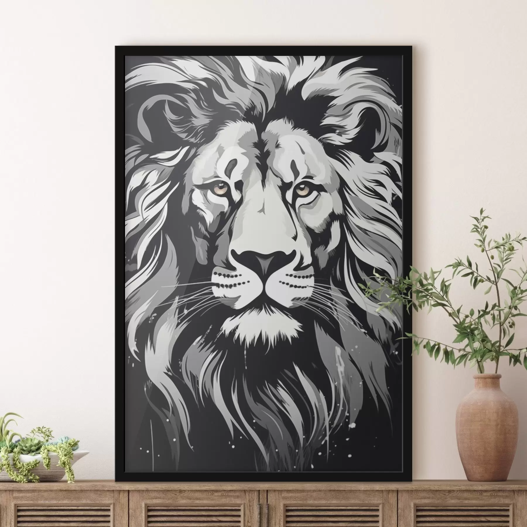 fotótapéta Lion f44574