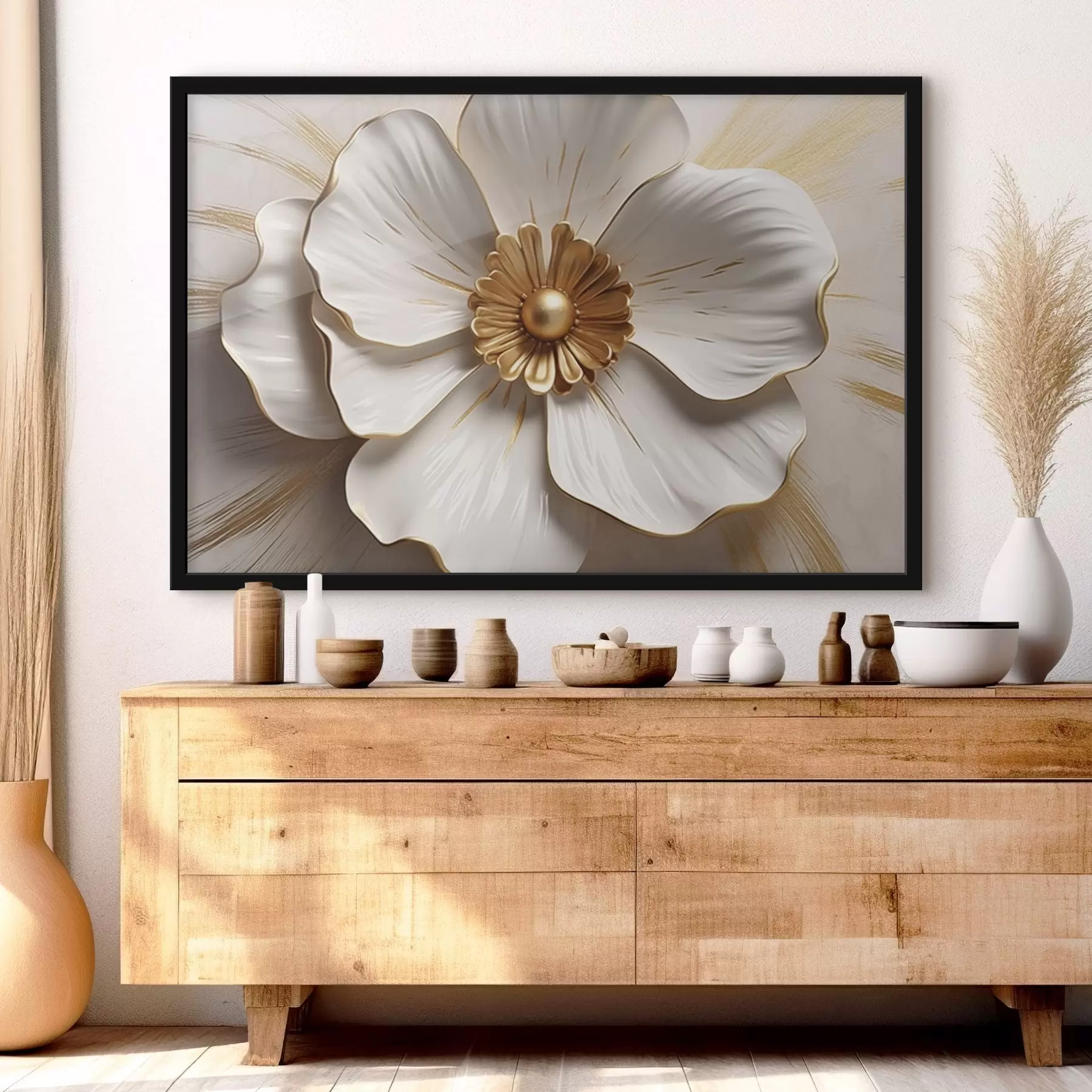 fotószőnyeg Virág volumetrikus szirmokkal f44631