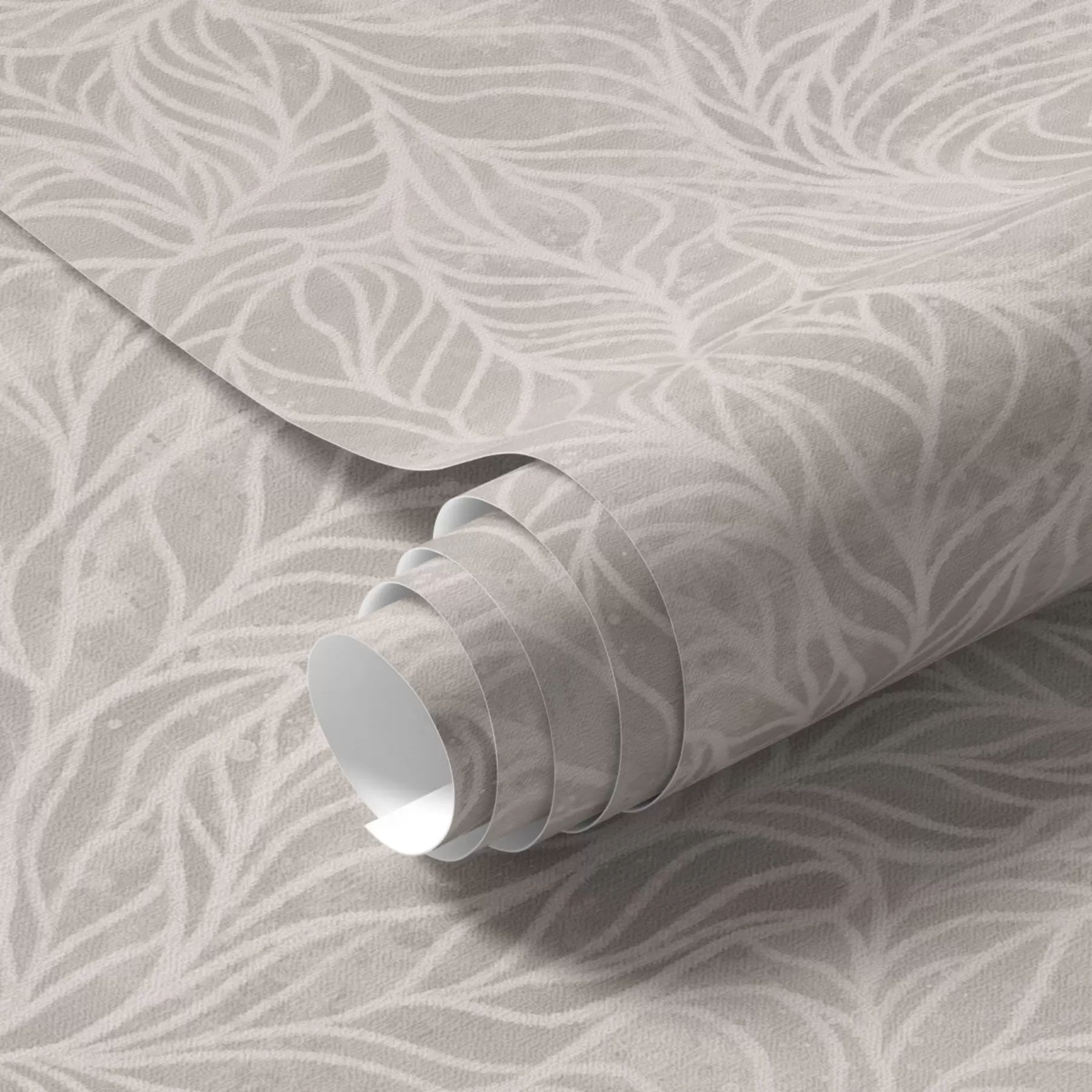 fotószőnyeg Bézs absztrakt textúra sima levelek vonalaival a00179