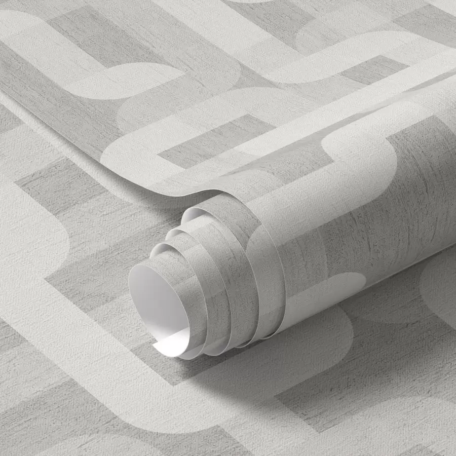 fotószőnyeg Modern grafikus minta ívelt vonalakkal a00190