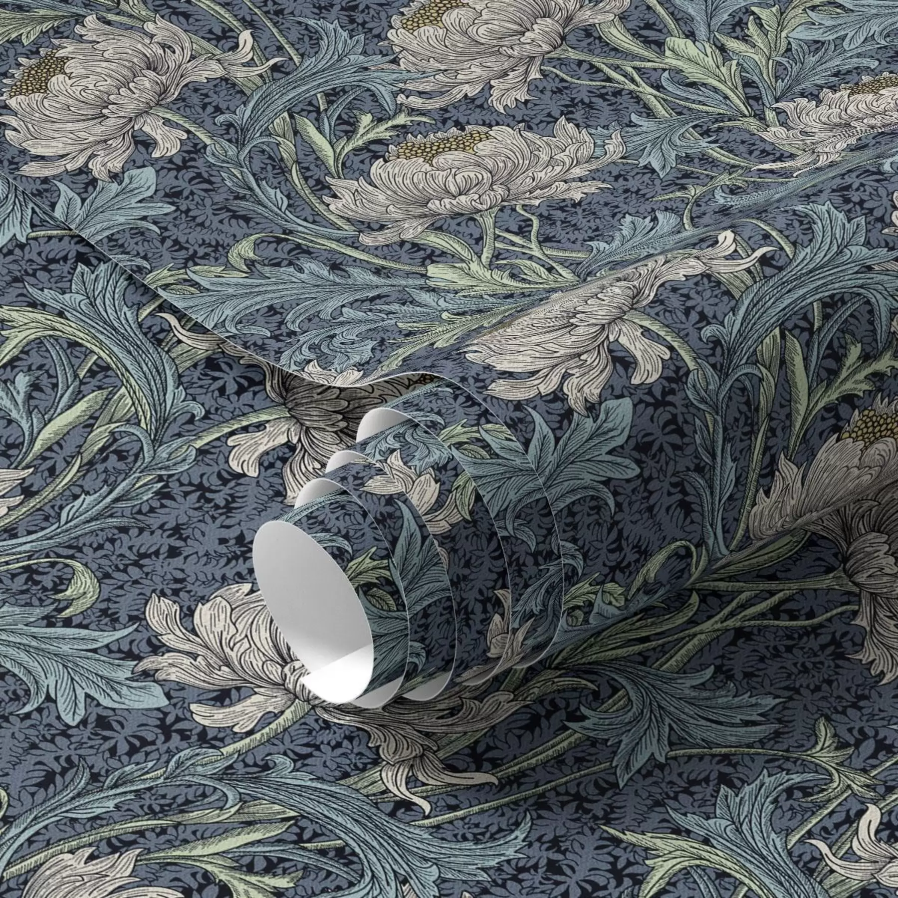 fotószőnyeg Szüreti bazsarózsa sötét háttéren, gótikus virágos stílusban a00233