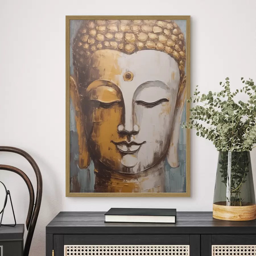 fotószőnyeg Buddha arca f44807