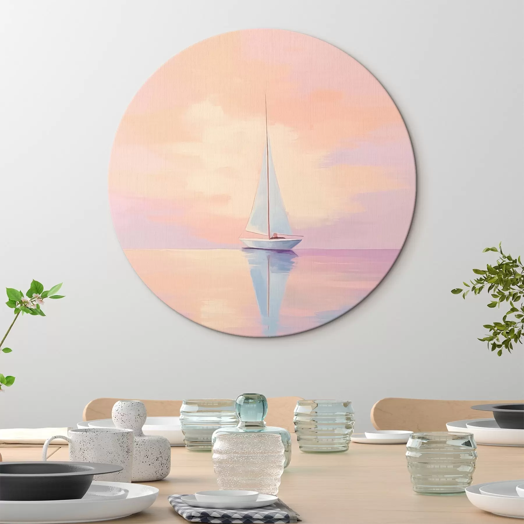 fotótapéta Yacht a tengeren r44798