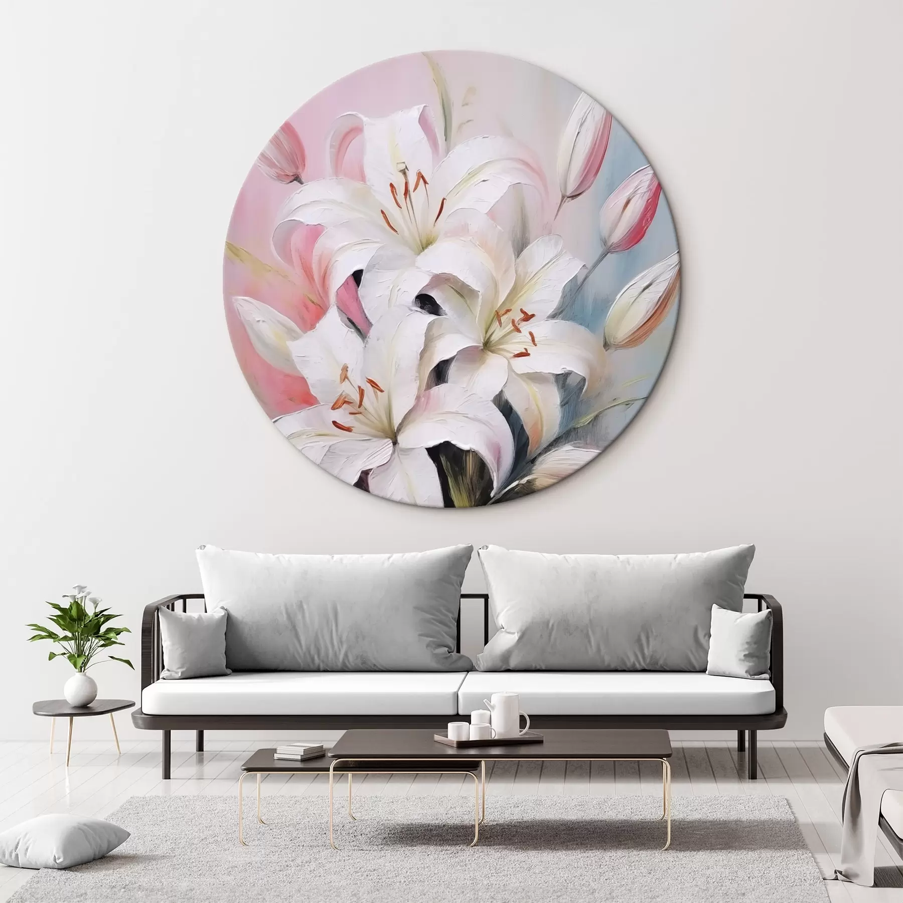 fotótapéta Fehér liliom r44904