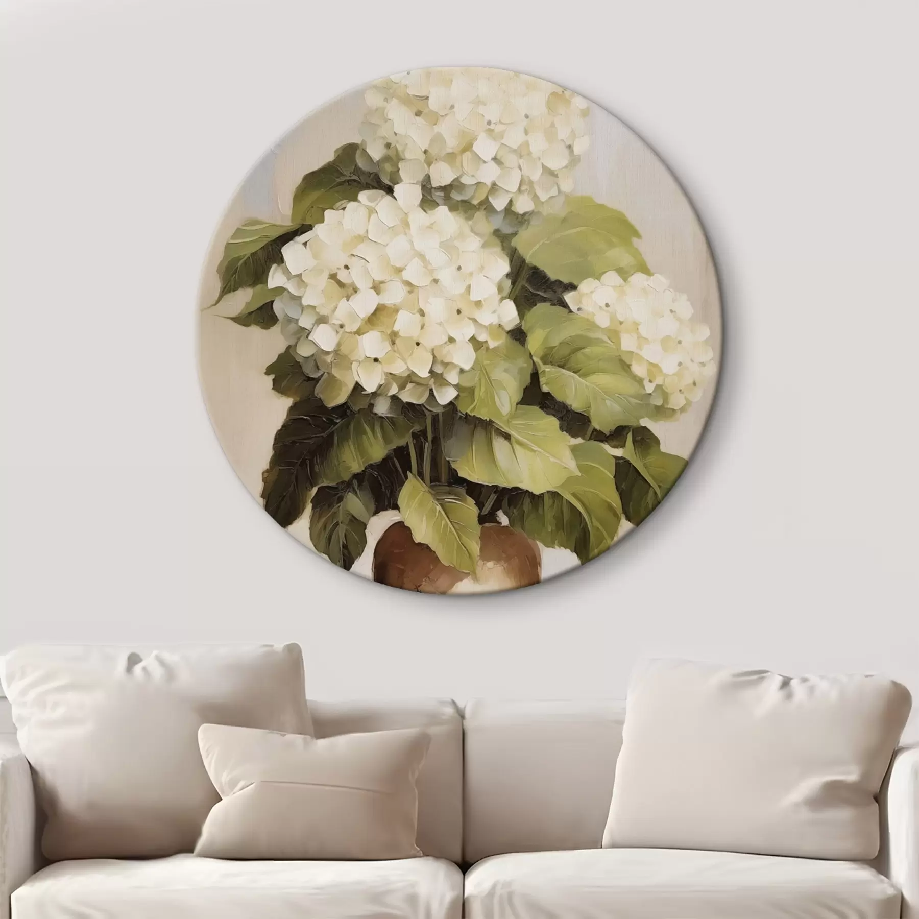 fotószőnyeg Hortenziák vázában r44907