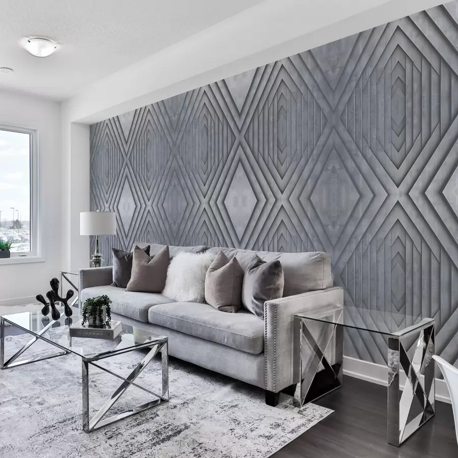 fotószőnyeg fapanelek utánzata hideg szürke színekben w04168v2