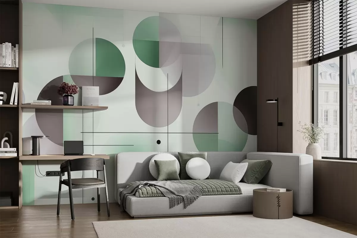 fotószőnyeg Geometrikus absztrakt formák w04220v2