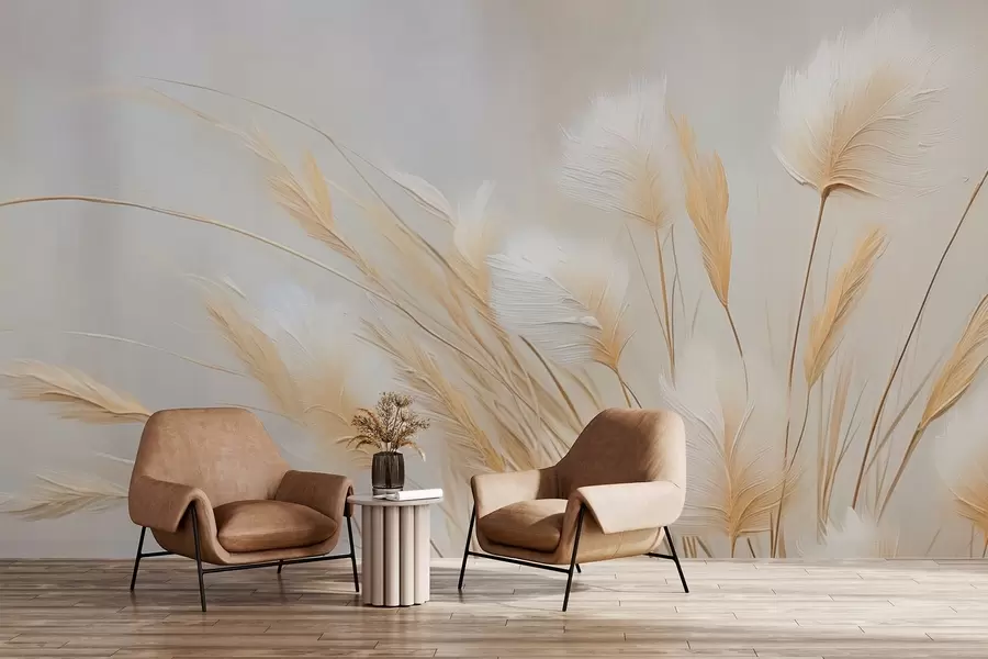 fotószőnyeg Pampas tüskék utánzat festés w04266