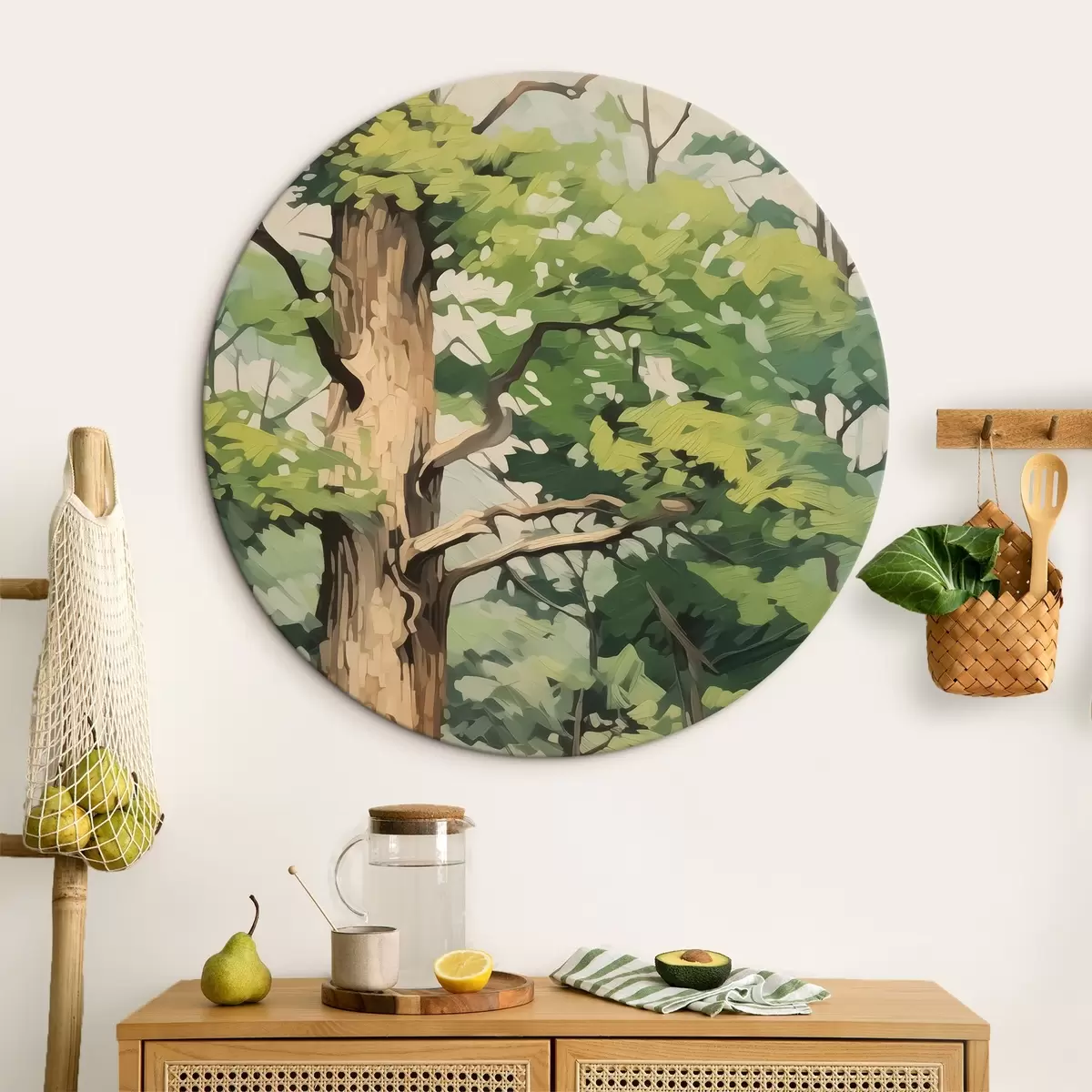 Kerek festmények Fa r45117