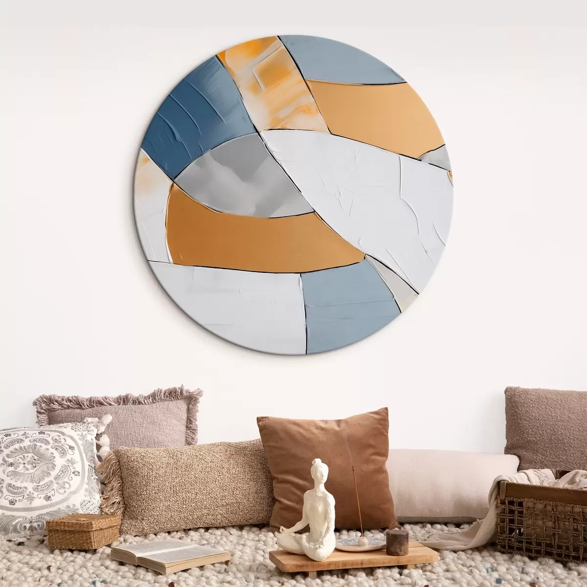 Kerek festmények Modern geometriai absztrakció r45118