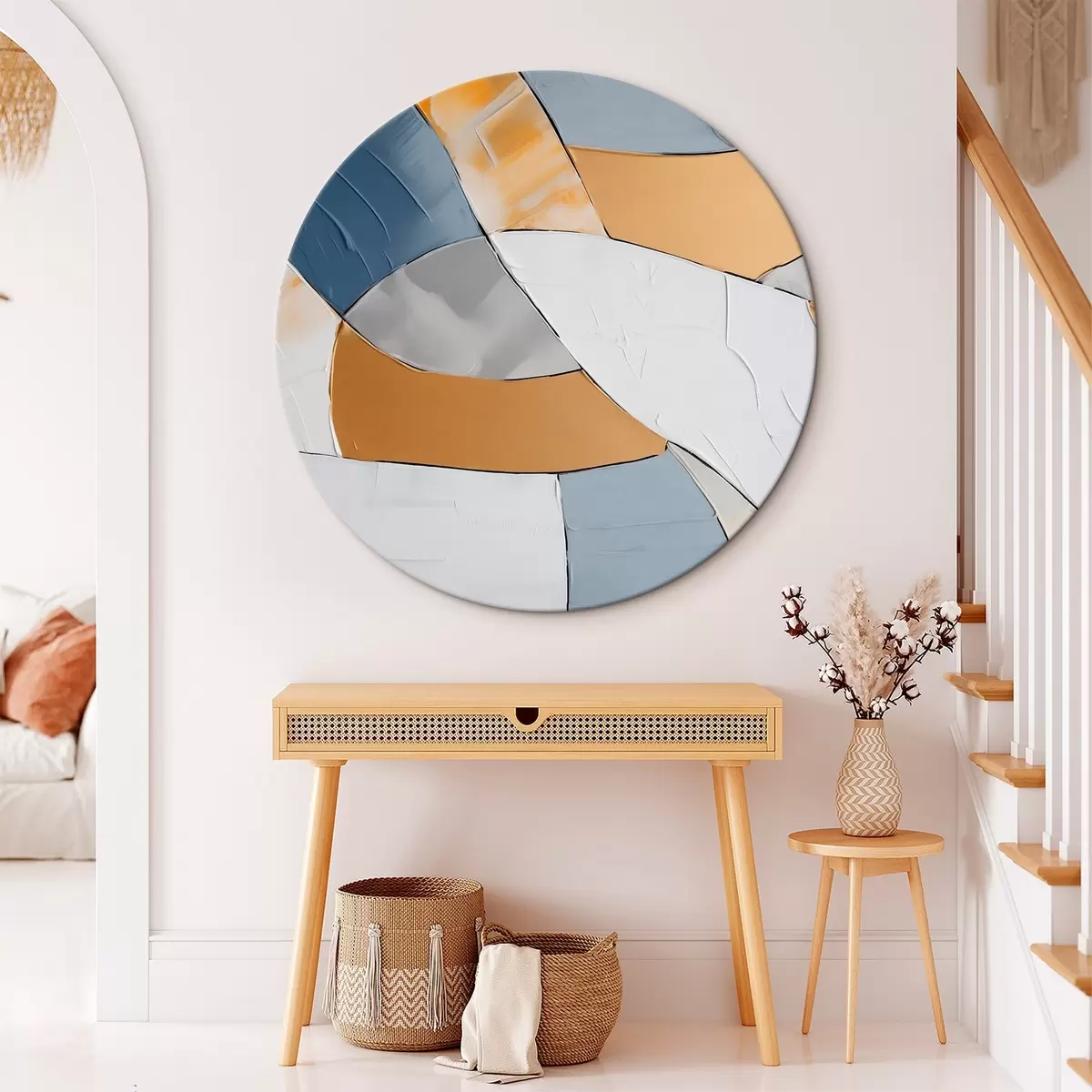 Kerek festmények Modern geometriai absztrakció r45118