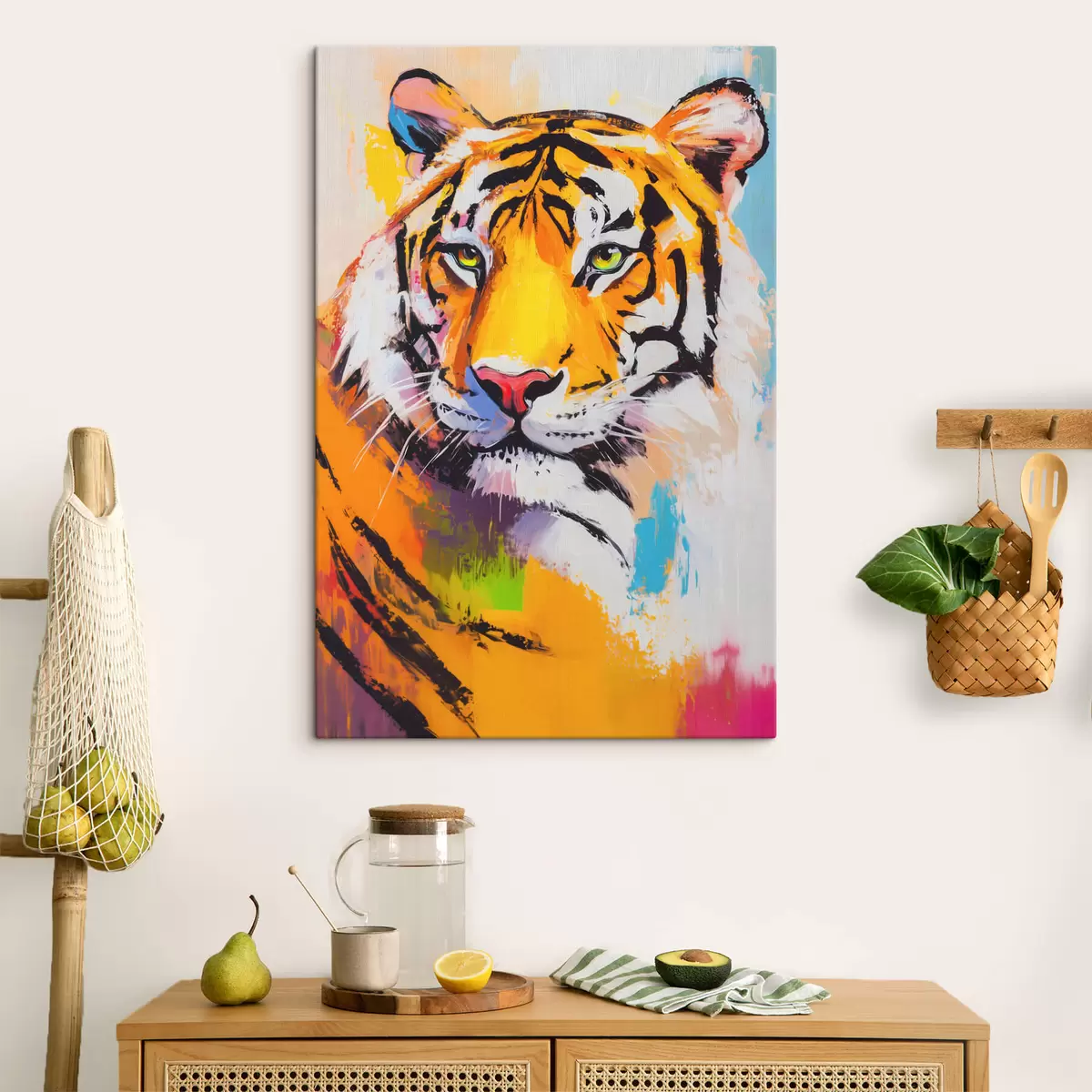 fotótapéta Egy tigris portréja s45069