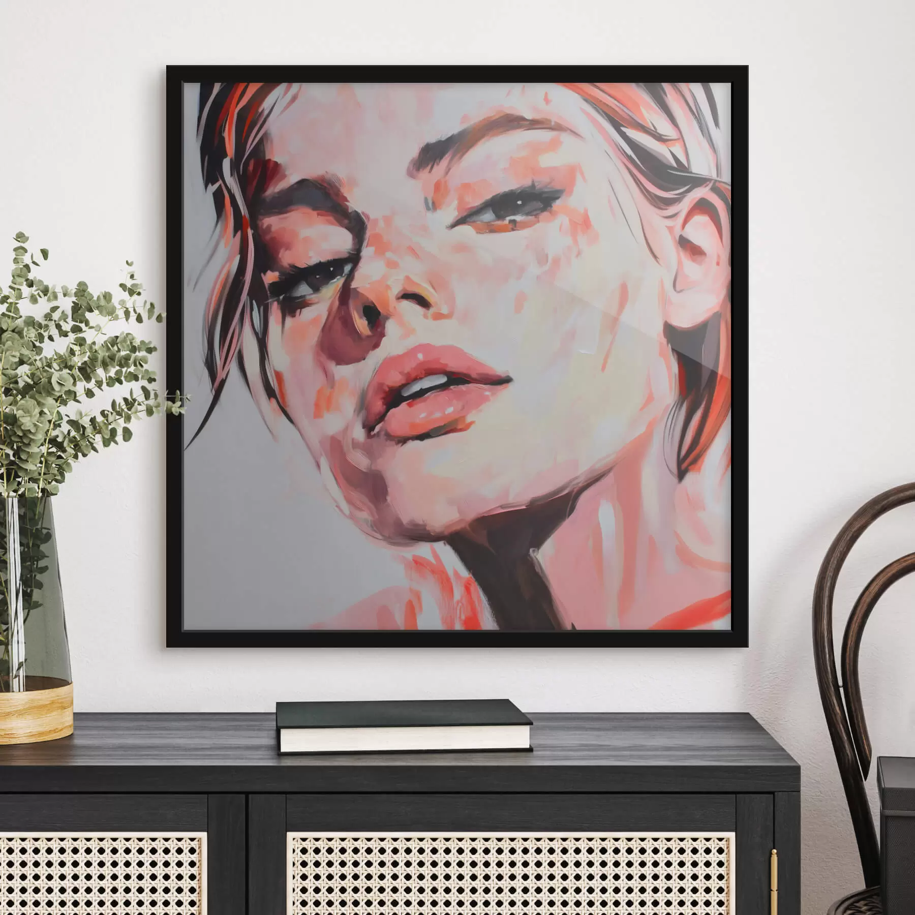 fotószőnyeg Egy nő portréja f45134