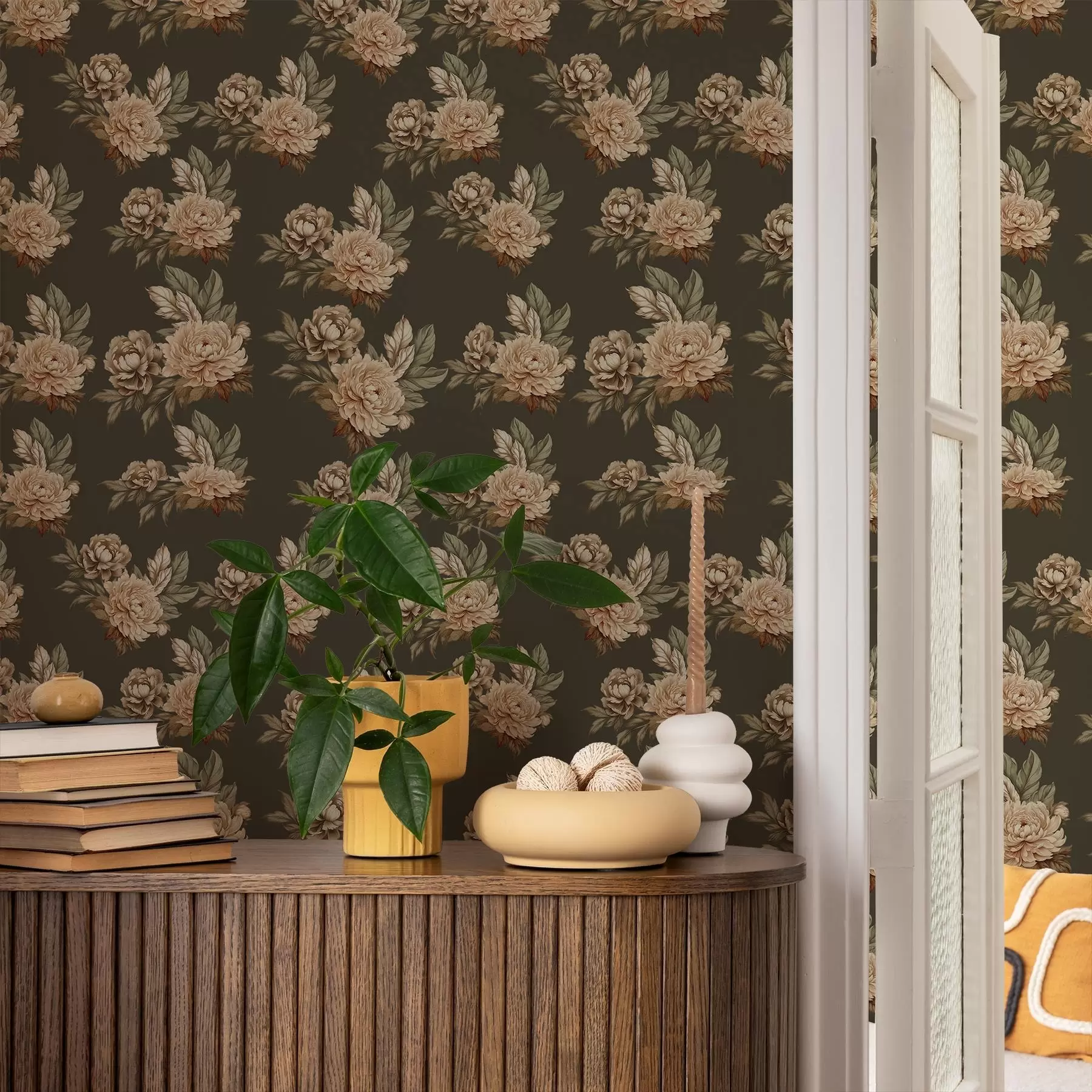 fotószőnyeg Retro rózsák a00419