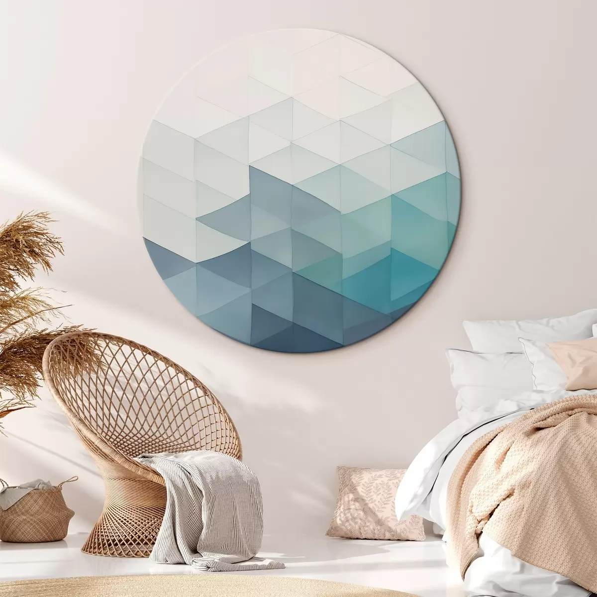 Kerek festmények Modern geometriai absztrakció r45214