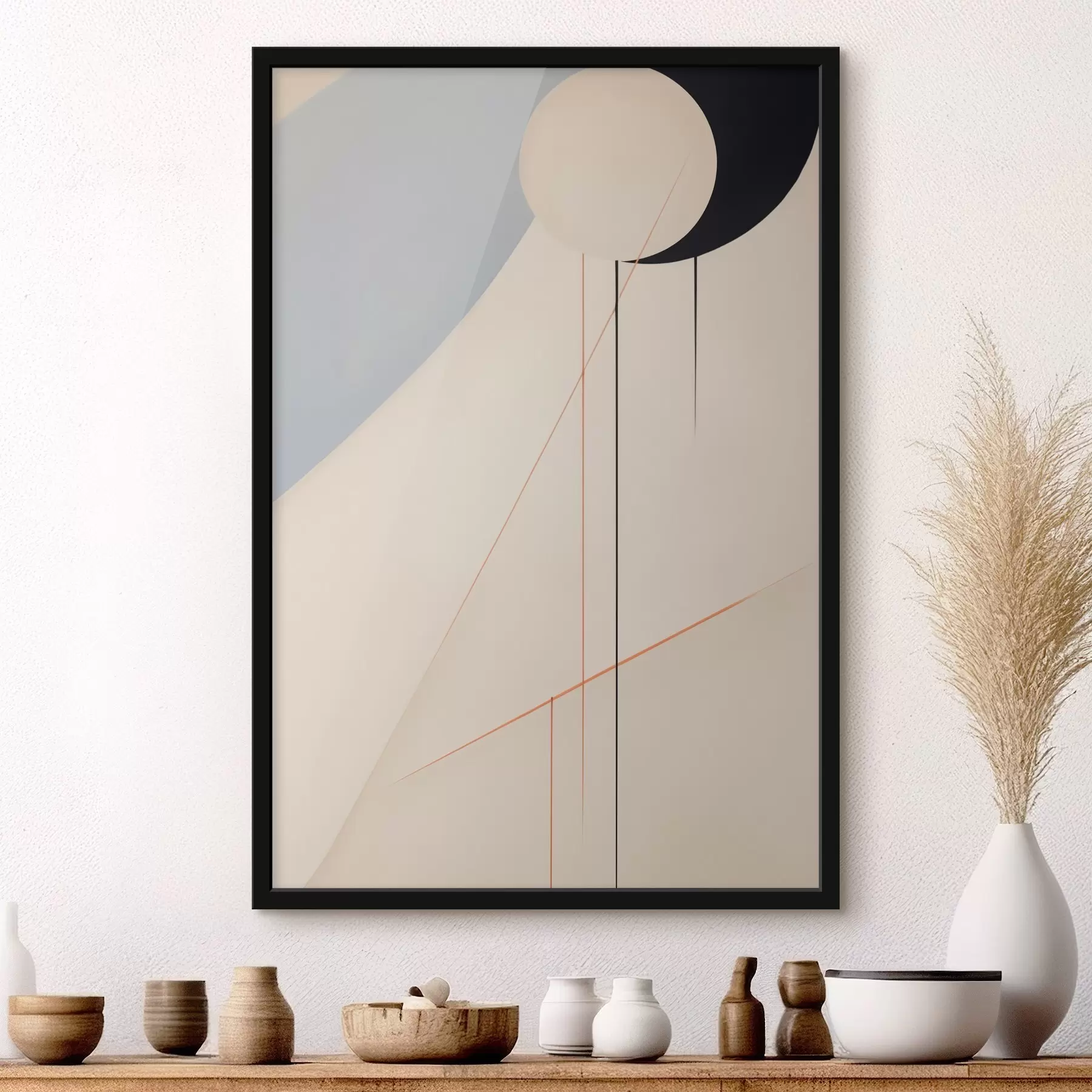 fotótapéta Geometrikus minimalista absztrakció f45212