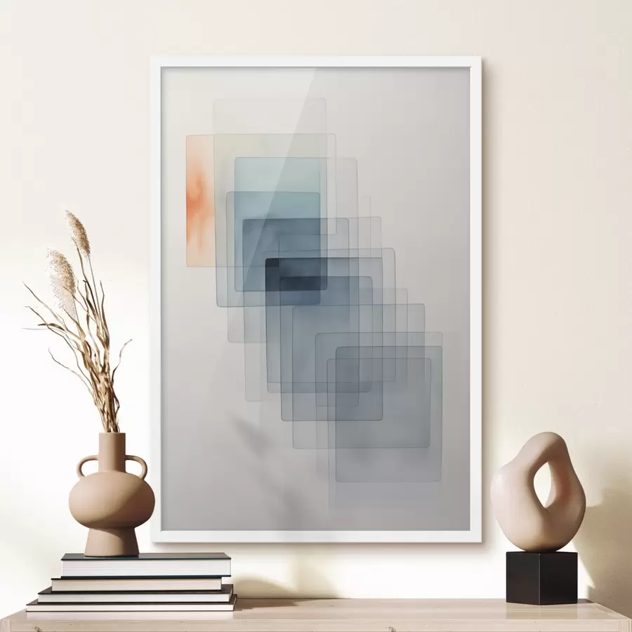 fotószőnyeg Minimalista geometriai absztrakció f45213