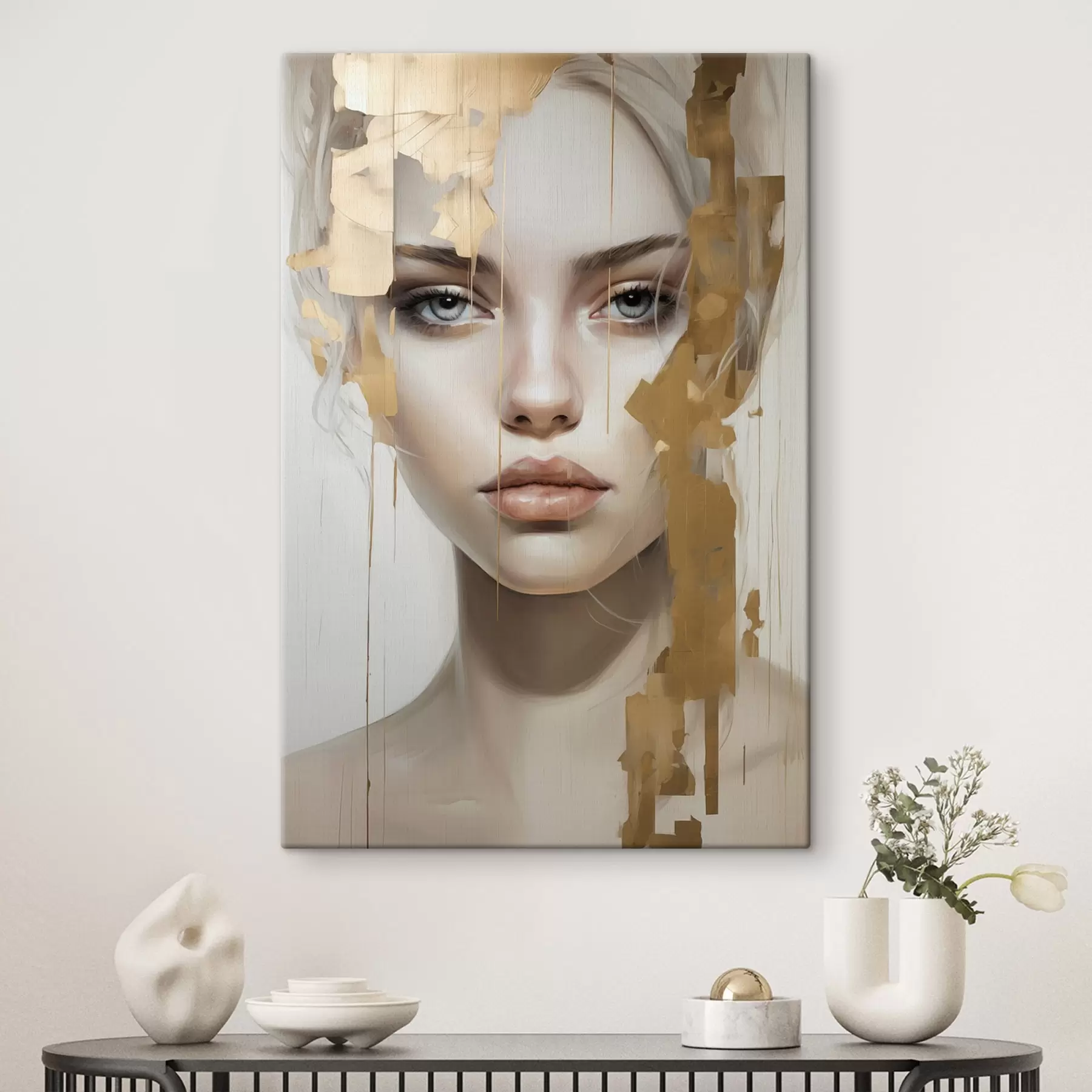 fotótapéta Absztrakt portré s45215