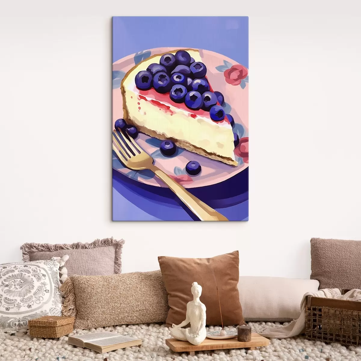 fotótapéta Áfonyás sajttorta s45229