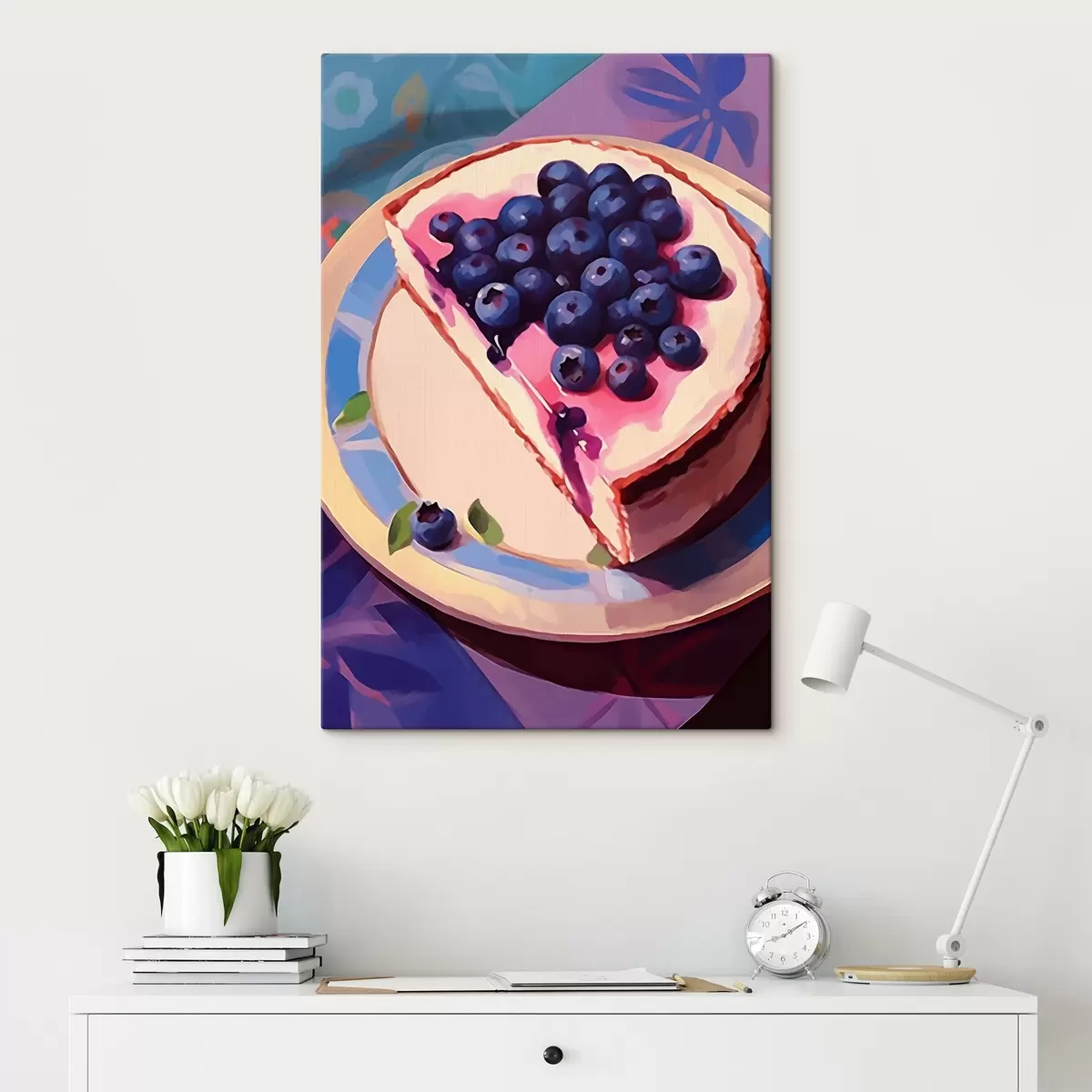fotótapéta Áfonyás sajttorta s45230