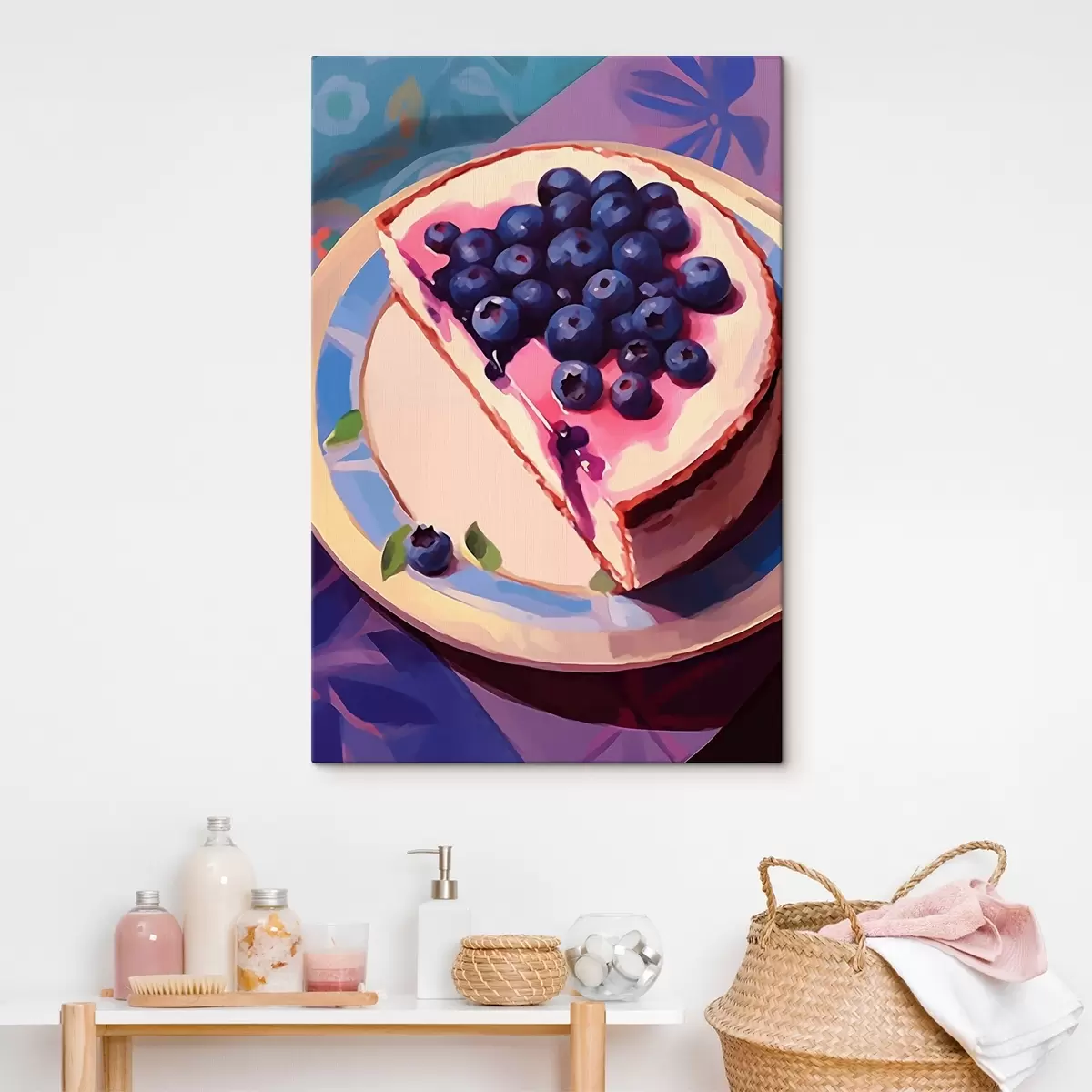 fotótapéta Áfonyás sajttorta s45230