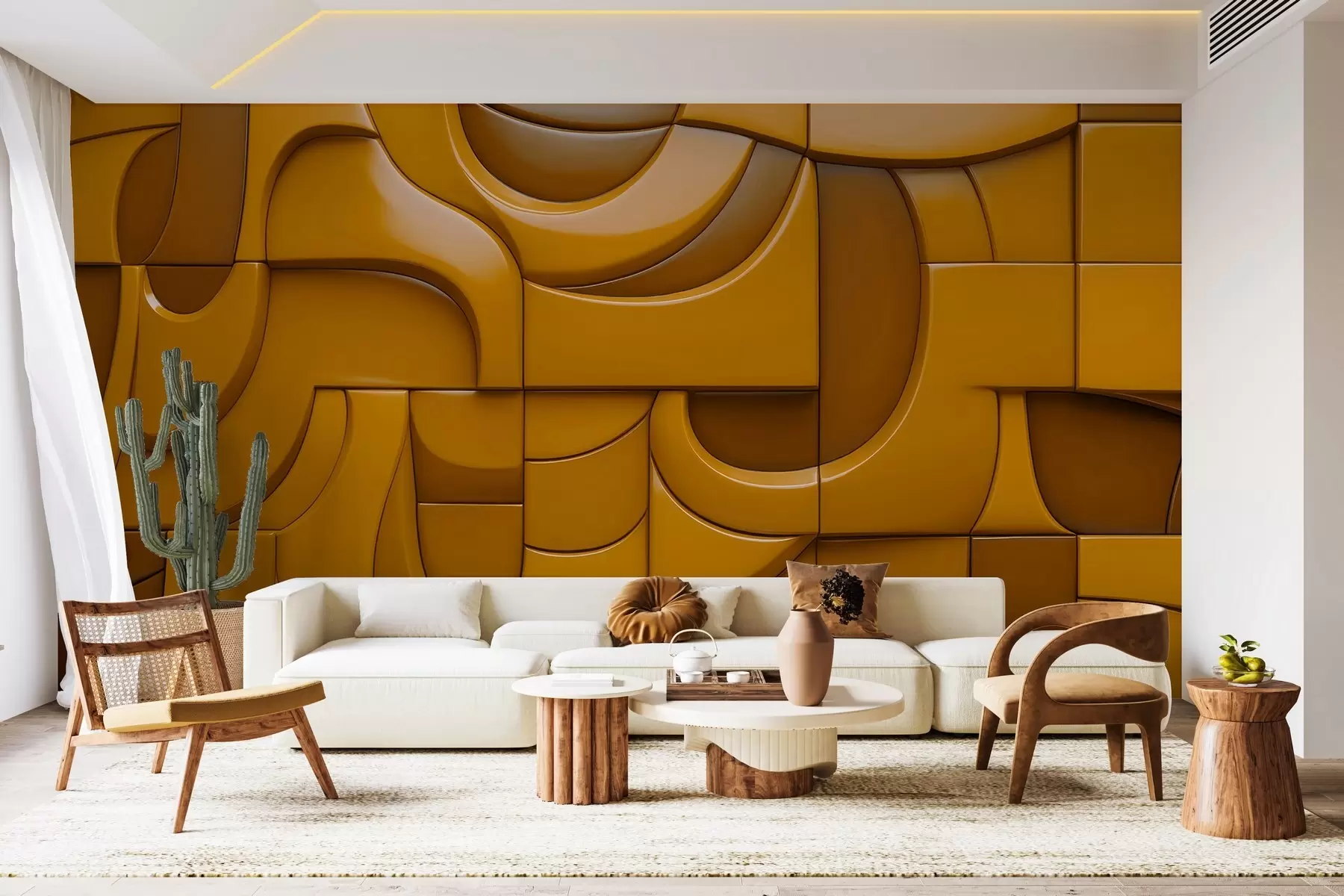 fotószőnyeg Festett relief fal w04321