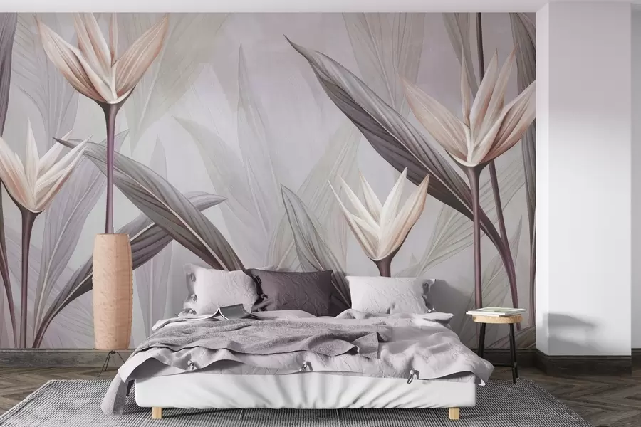 fotószőnyeg Tündér strelitzia w04324