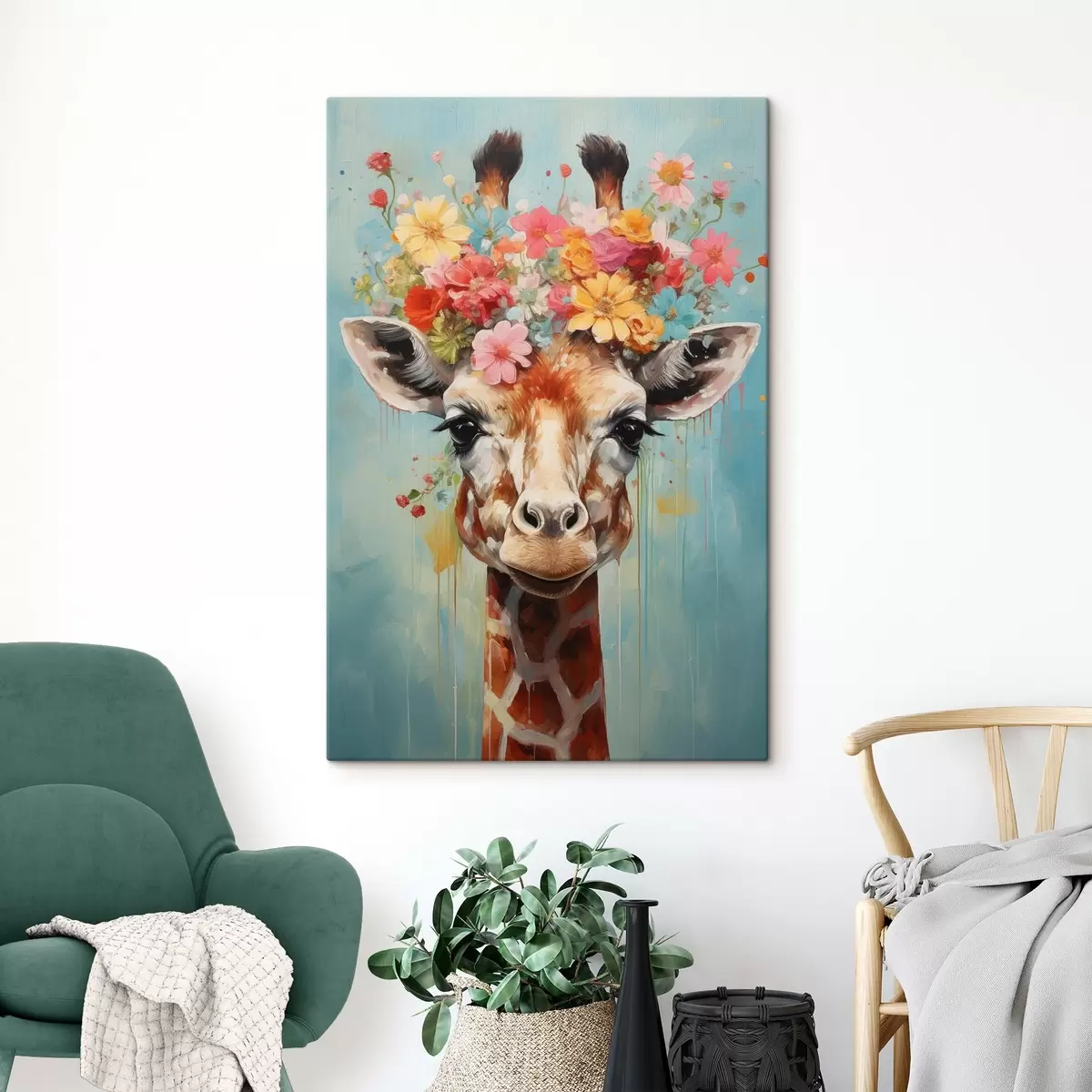 fotótapéta Egy aranyos zsiráf s44557