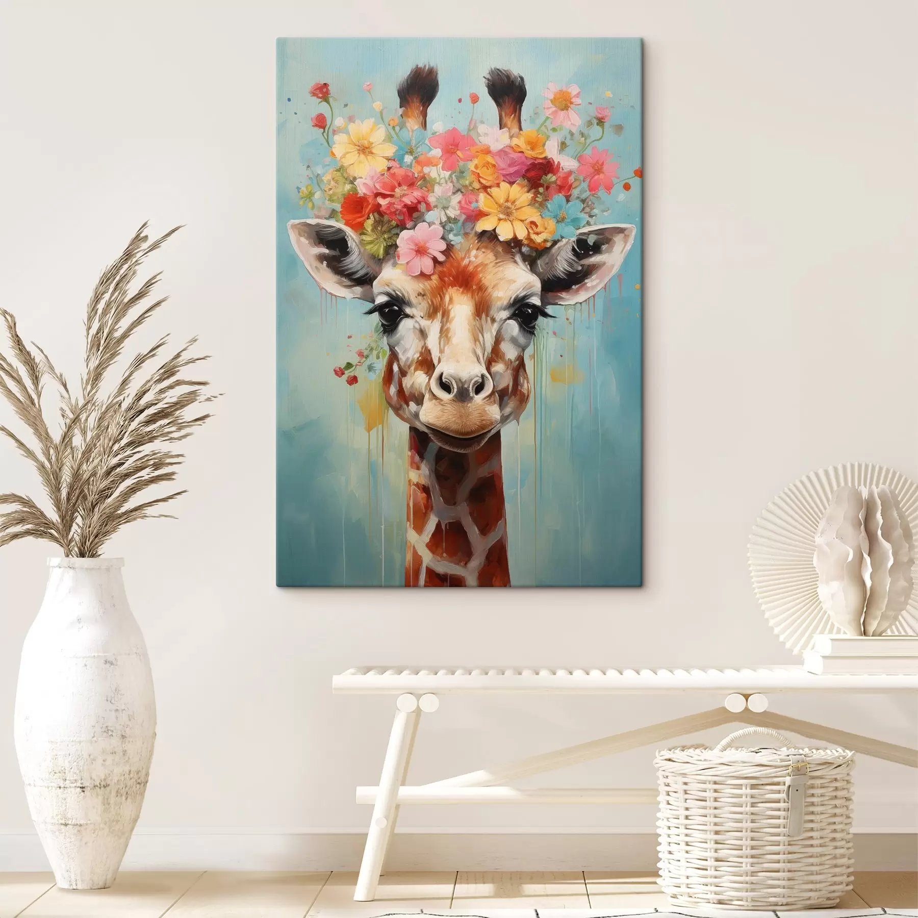 fotótapéta Egy aranyos zsiráf s44557