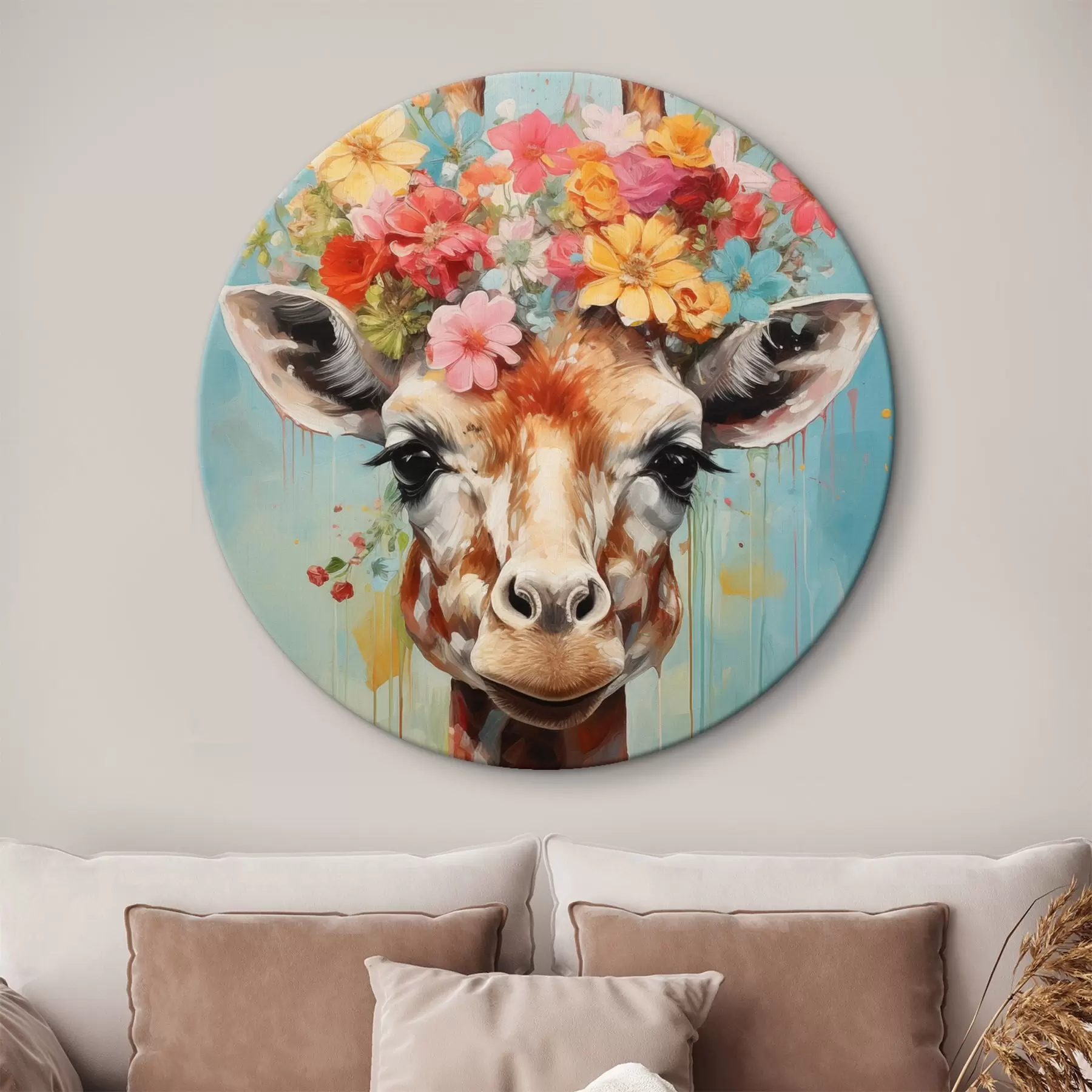 fotótapéta Egy aranyos zsiráf r44557