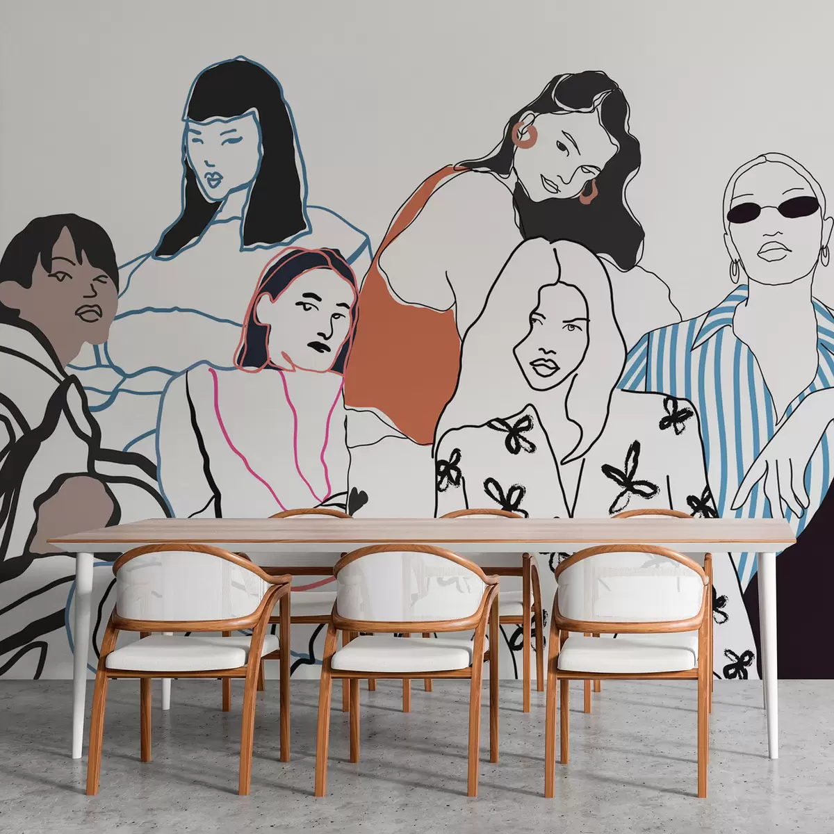 fotószőnyeg Lányok w04359v1