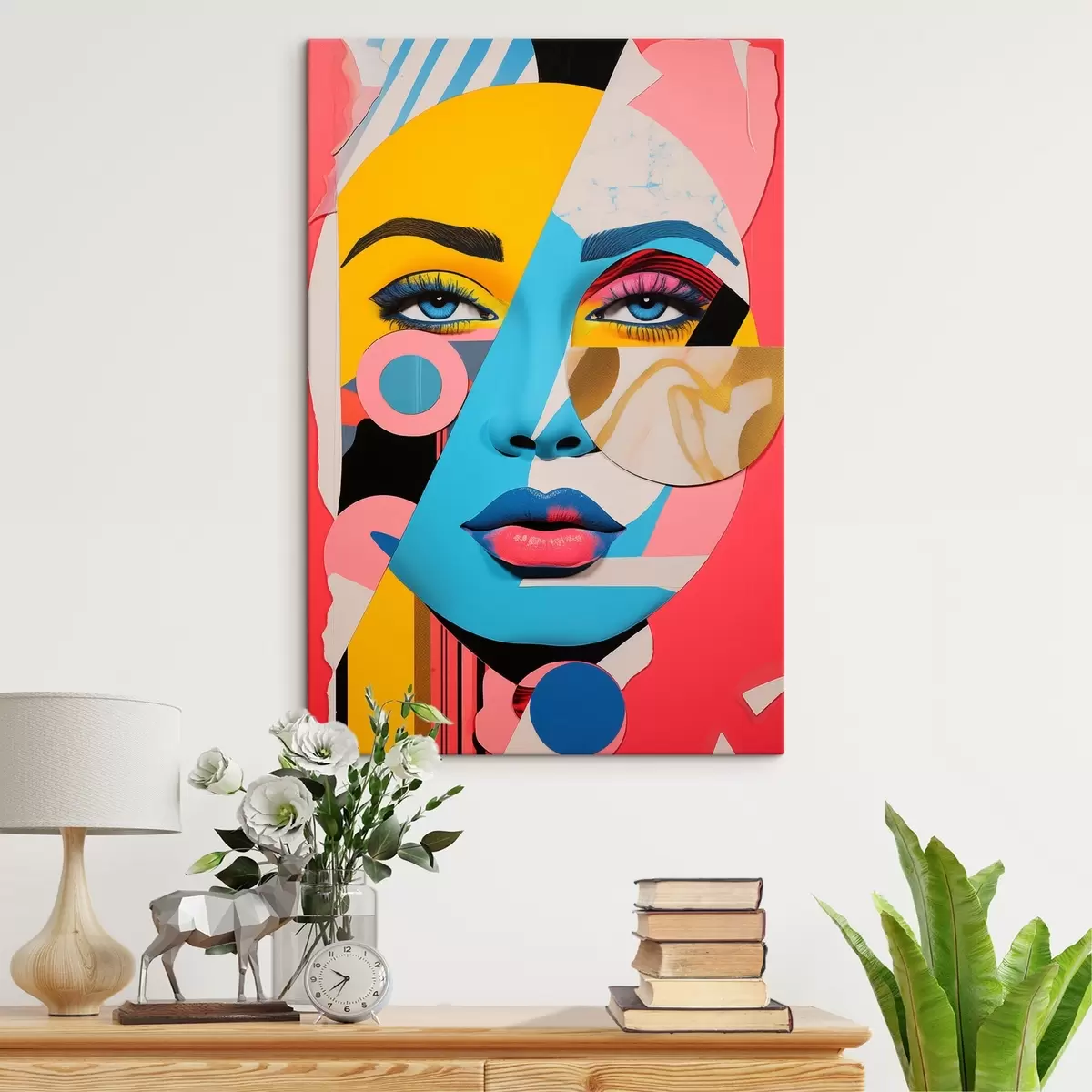 fotótapéta Puzzle Face s45285