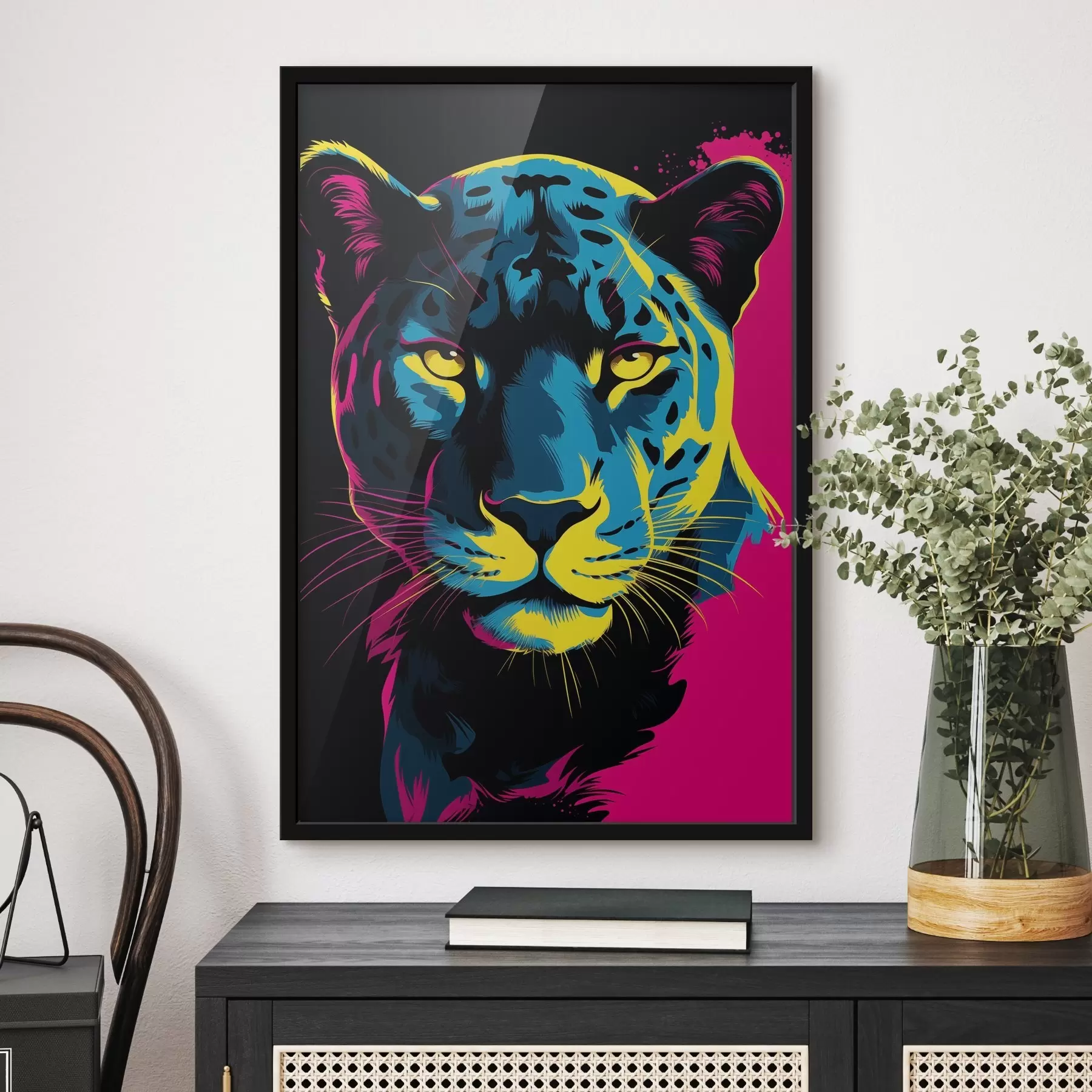 fotószőnyeg Tigris egy színpompás tigris f45280