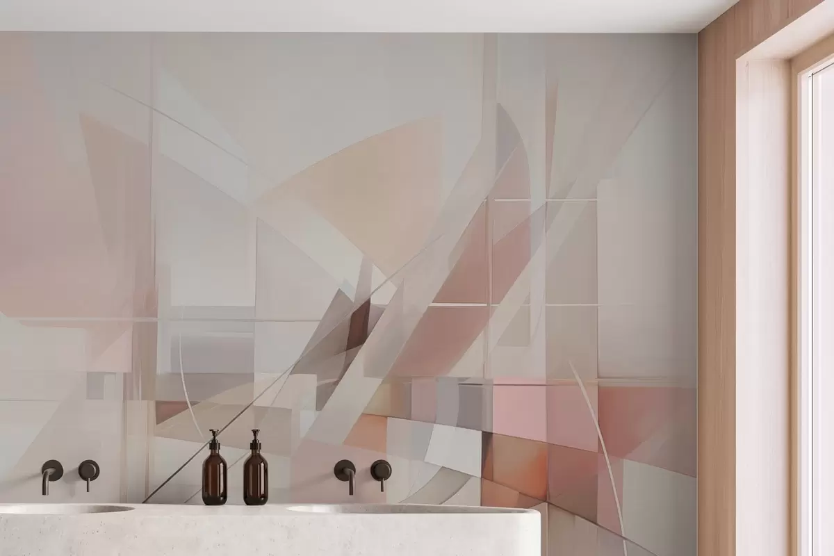 fotószőnyeg Absztrakt geometria w04380