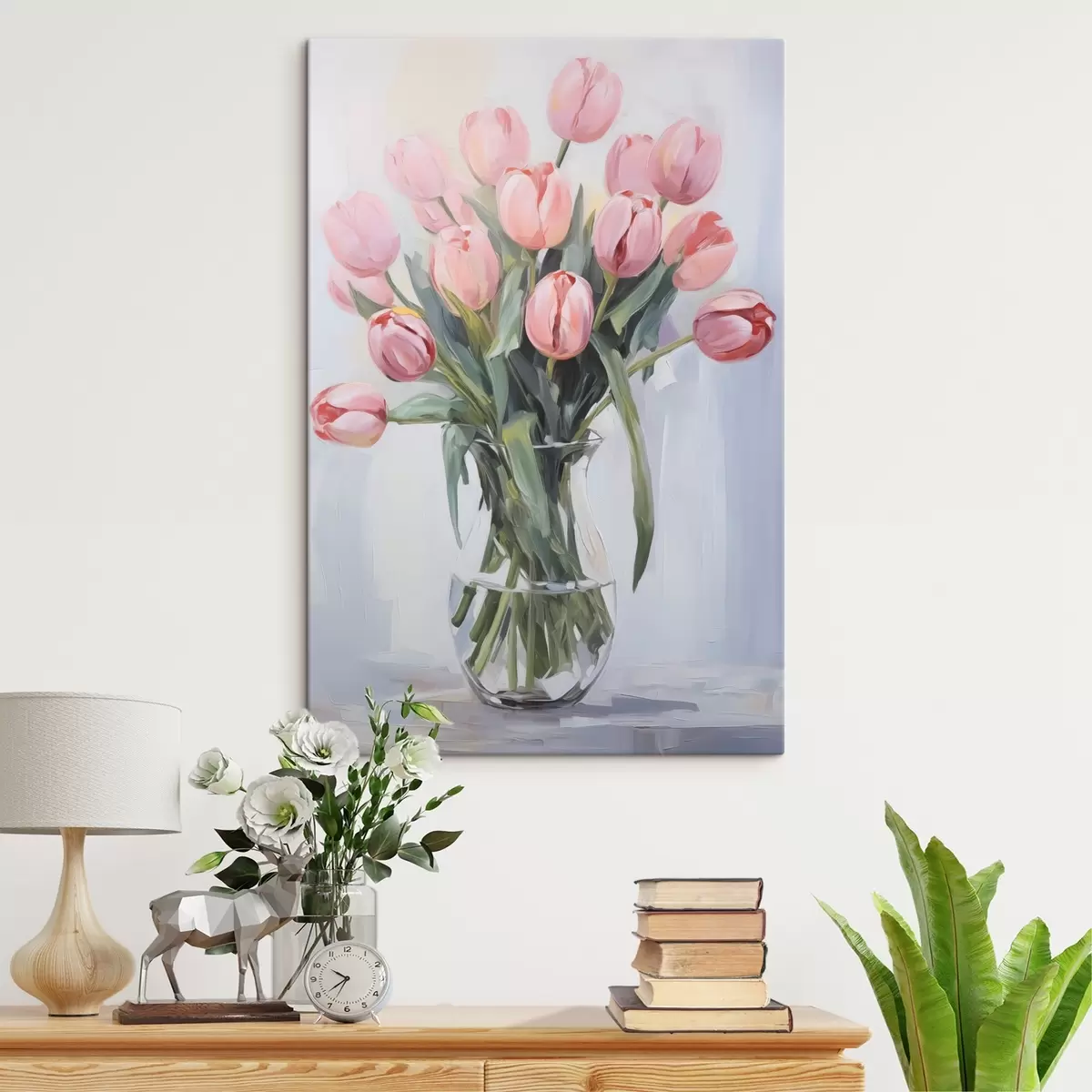 fotótapéta Tulipánok vázában s45355