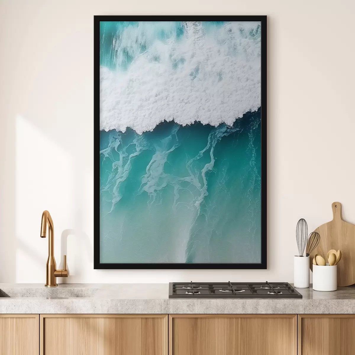 Plakát a sziklán Ocean Wave f45380