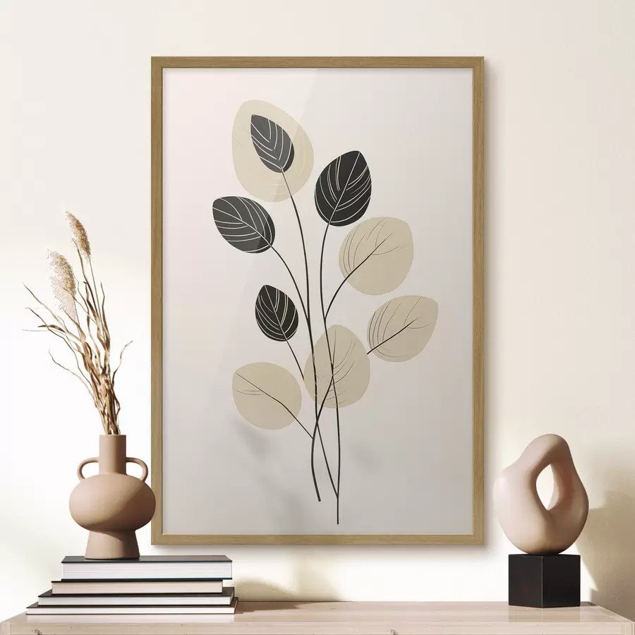 fotószőnyeg Minimalista botanikai illusztráció f45401