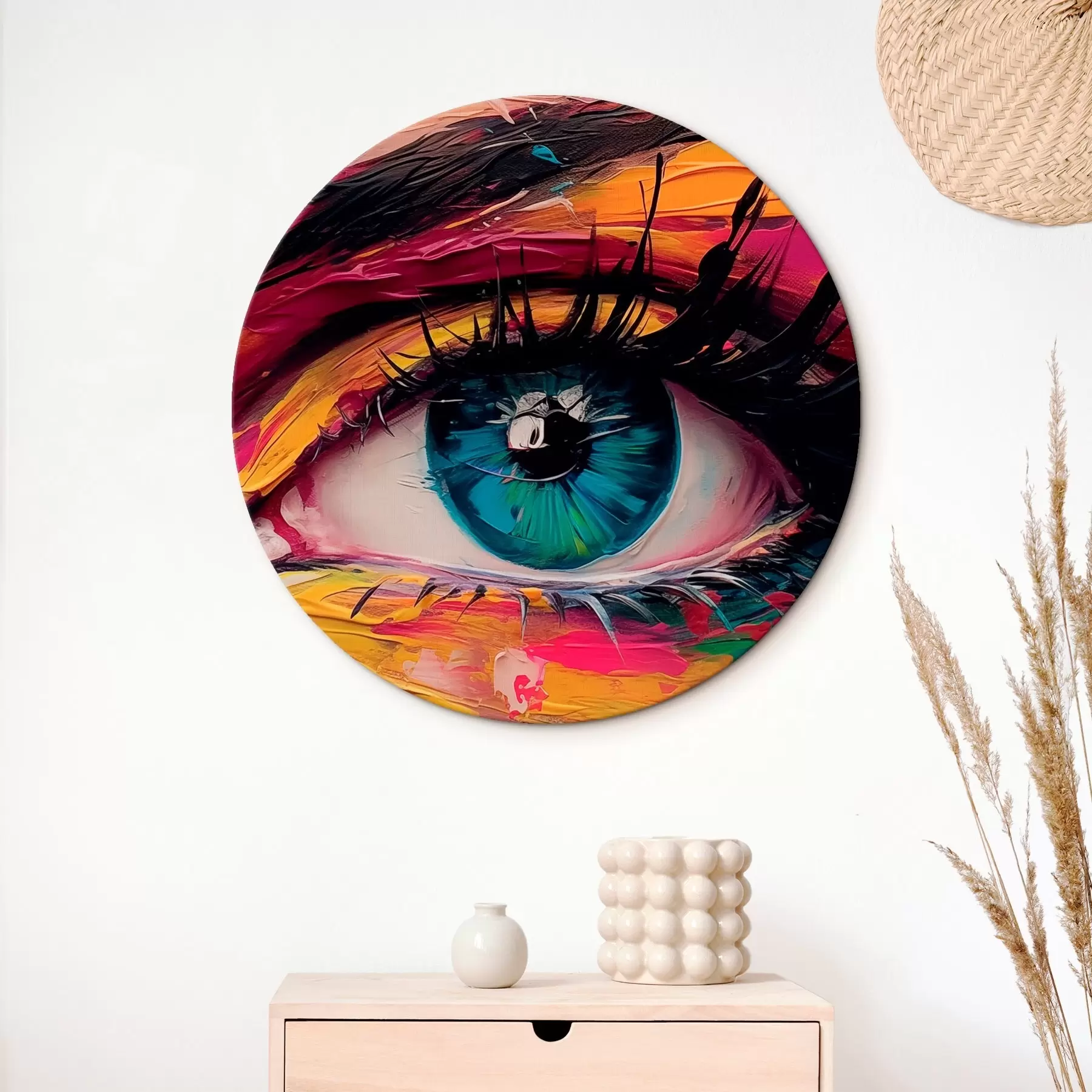 fotótapéta Szem absztrakt háttéren r45440